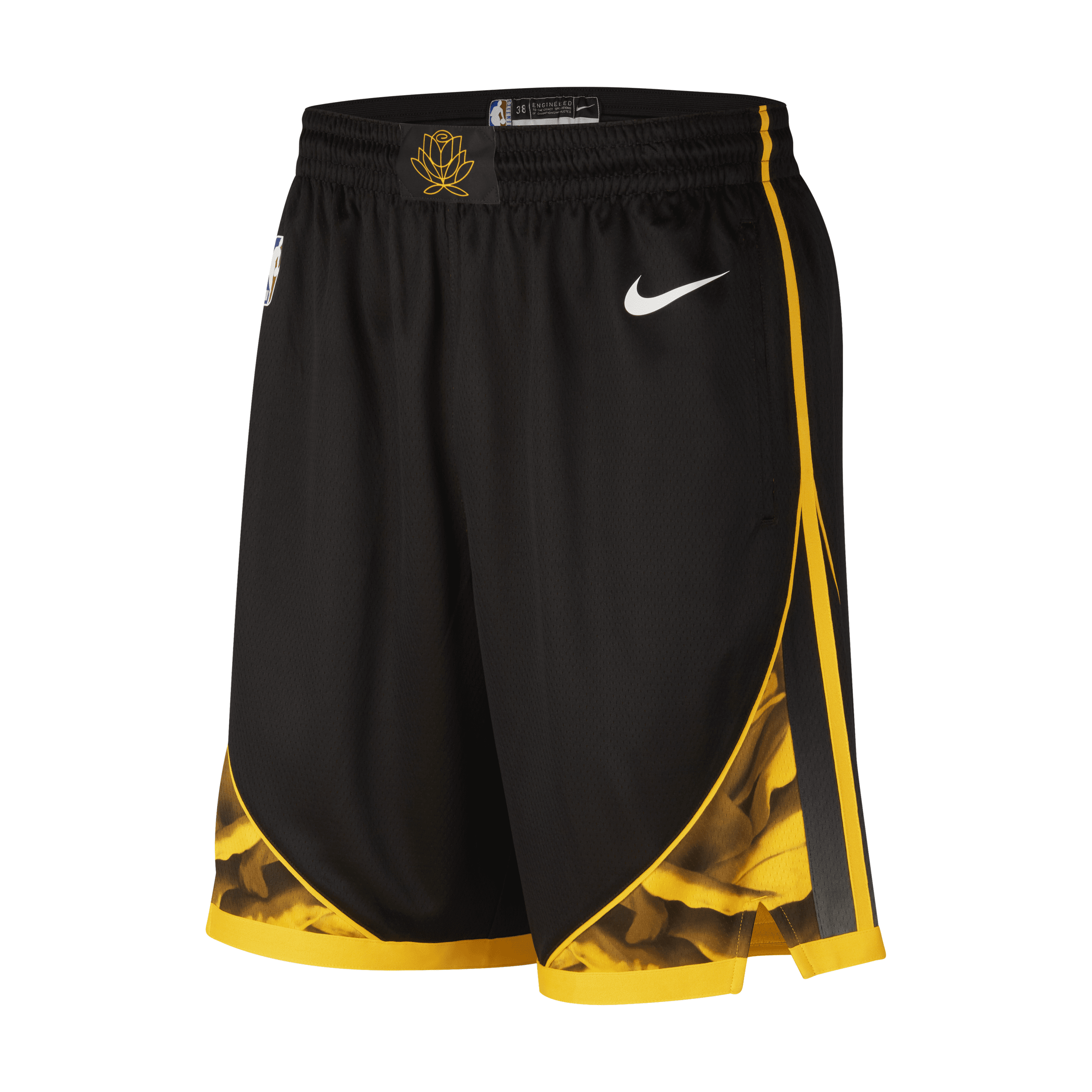 Golden State Warriors Nike City Edition Swingman Shorts 2022-23 - Mens
