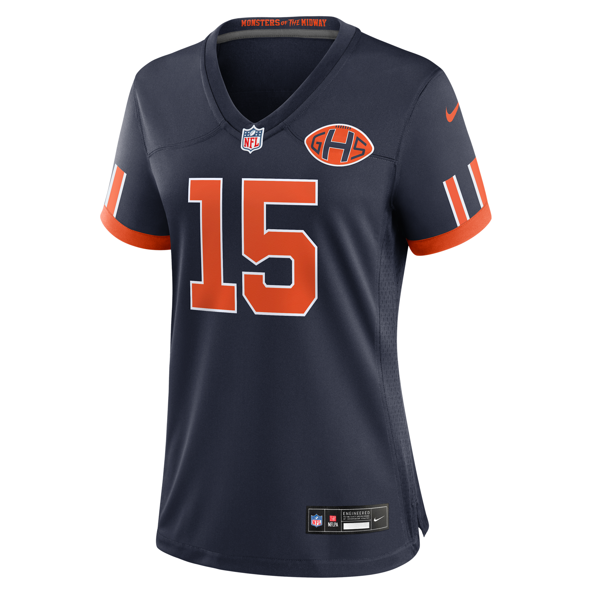 Rome Odunze Chicago Bears Rivalries Collection Nike Women's NFL Game Jersey in Blue | 67NW0JFJ7QF-L45