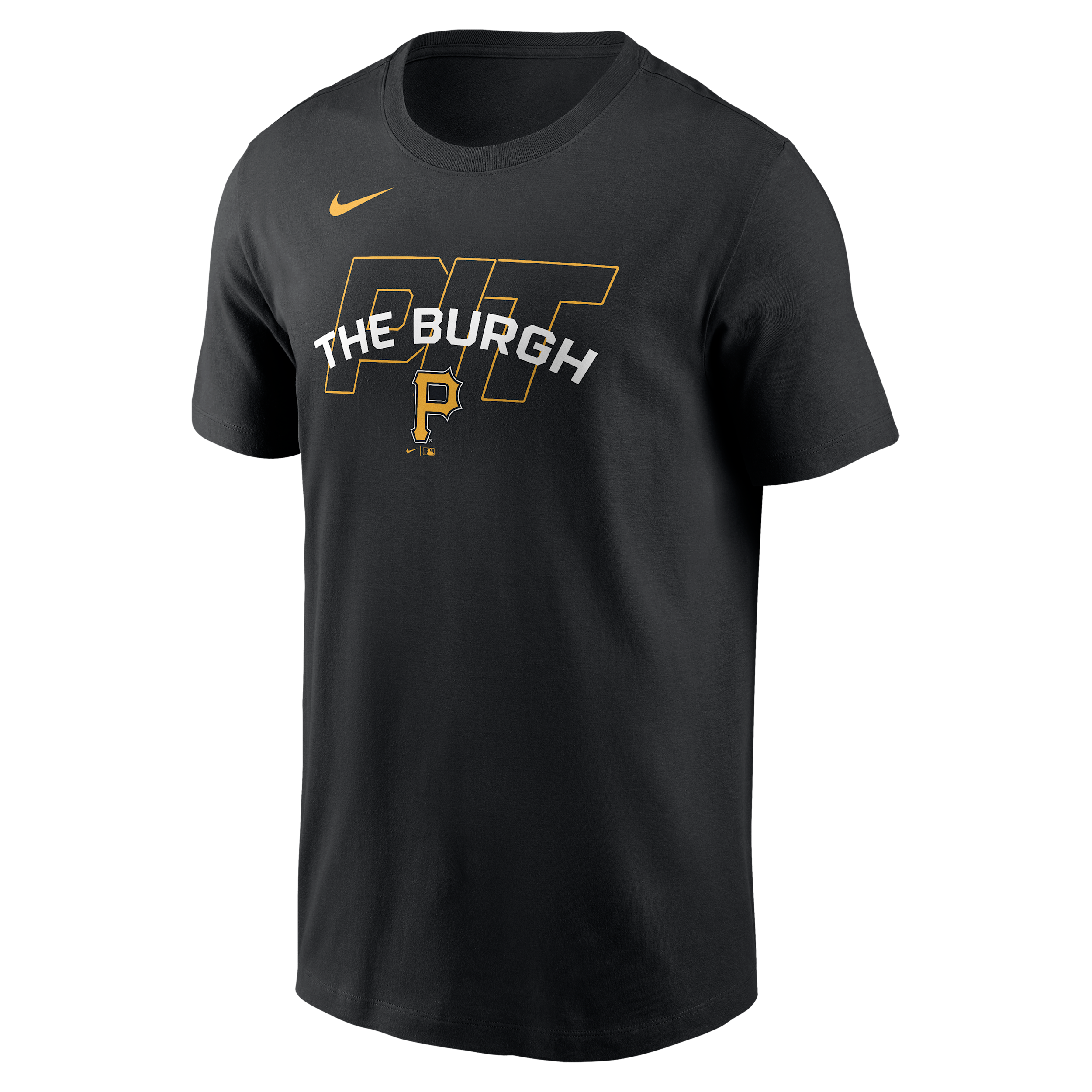 Pittsburgh Pirates Fashion Nike Men's MLB T-Shirt in Black | N19900APTB-19Z