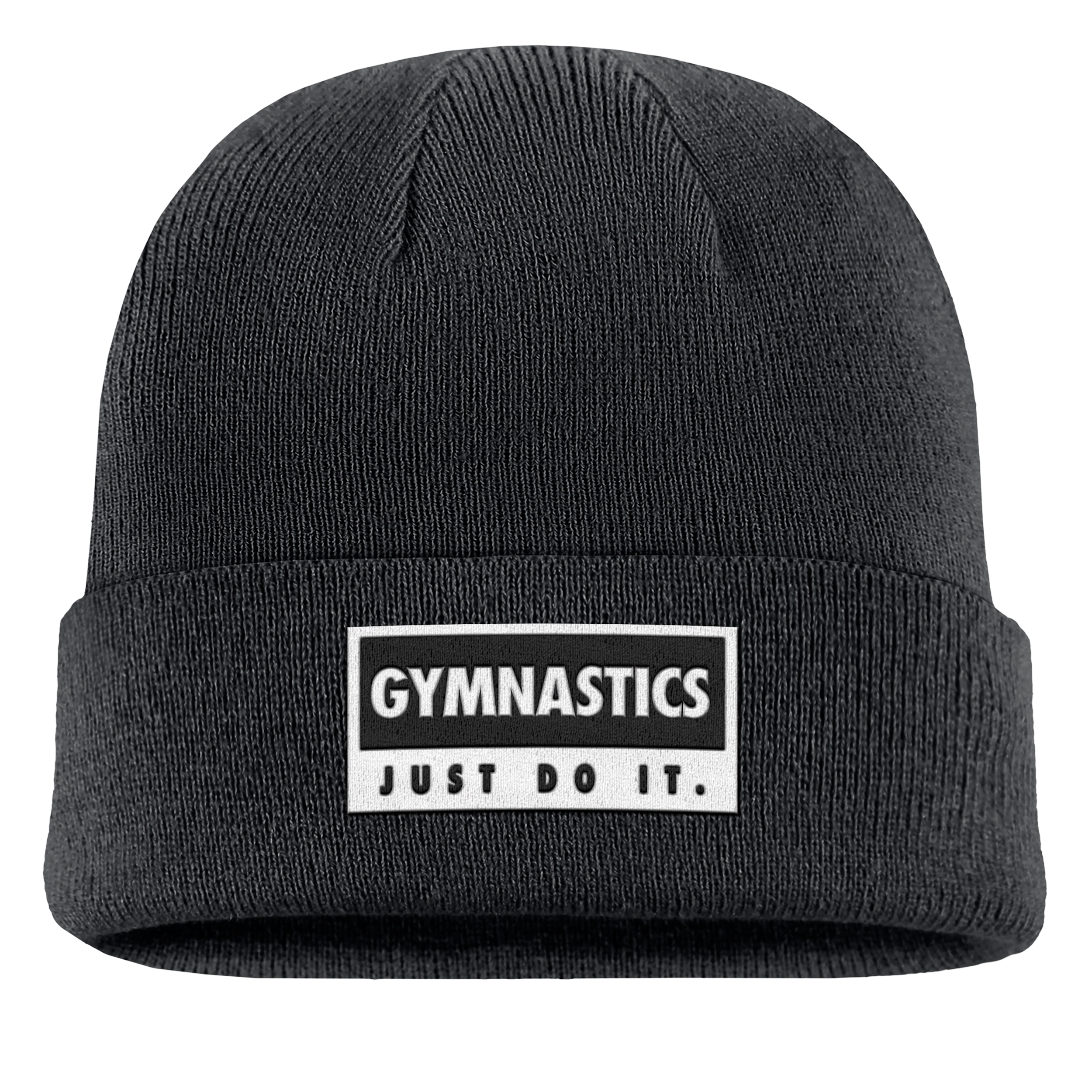 Nike Unisex Swoosh Peak Gymnastics Beanie In Black
