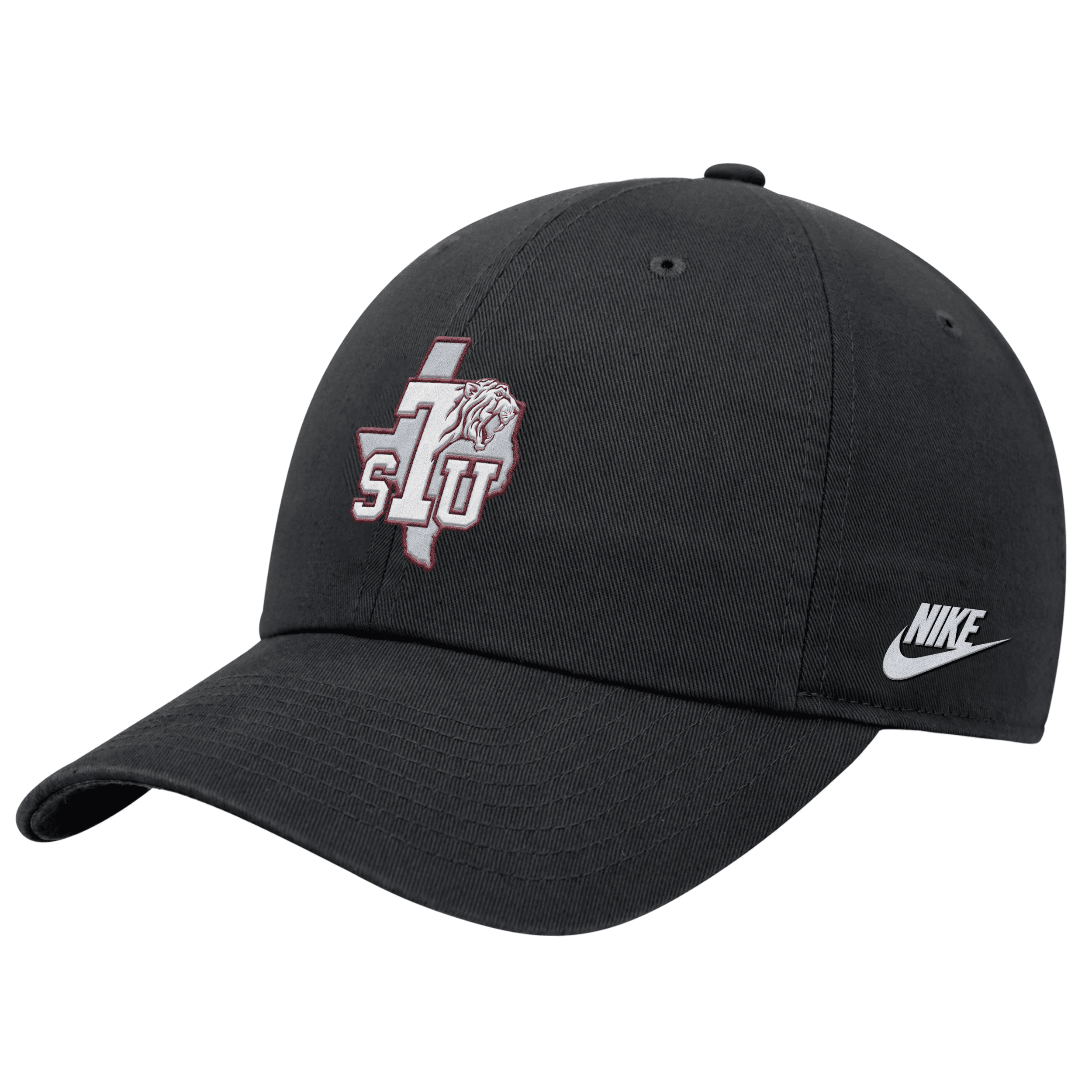 Shop Nike Texas Southern  Unisex College Adjustable Cap In Black