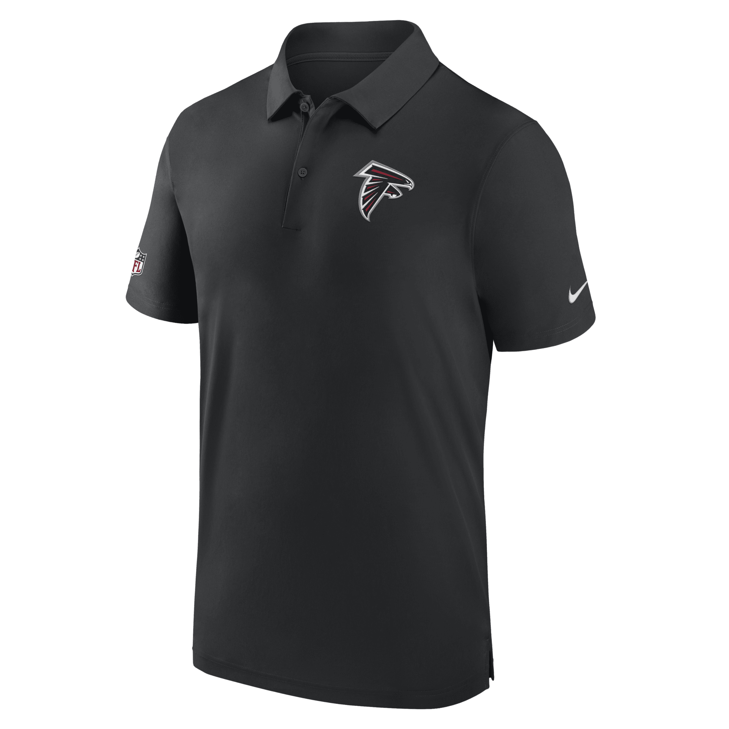Shop Nike Atlanta Falcons Sideline Coach Menâs  Men's Dri-fit Nfl Polo In Black