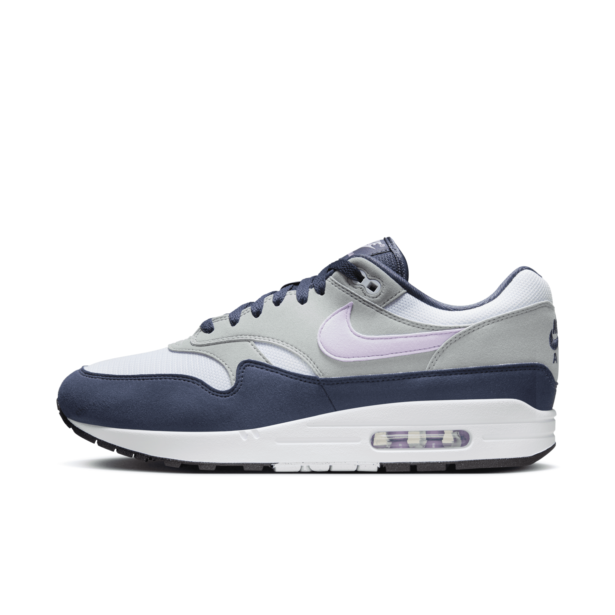 Shop Nike Men's Air Max 1 Shoes In Grey