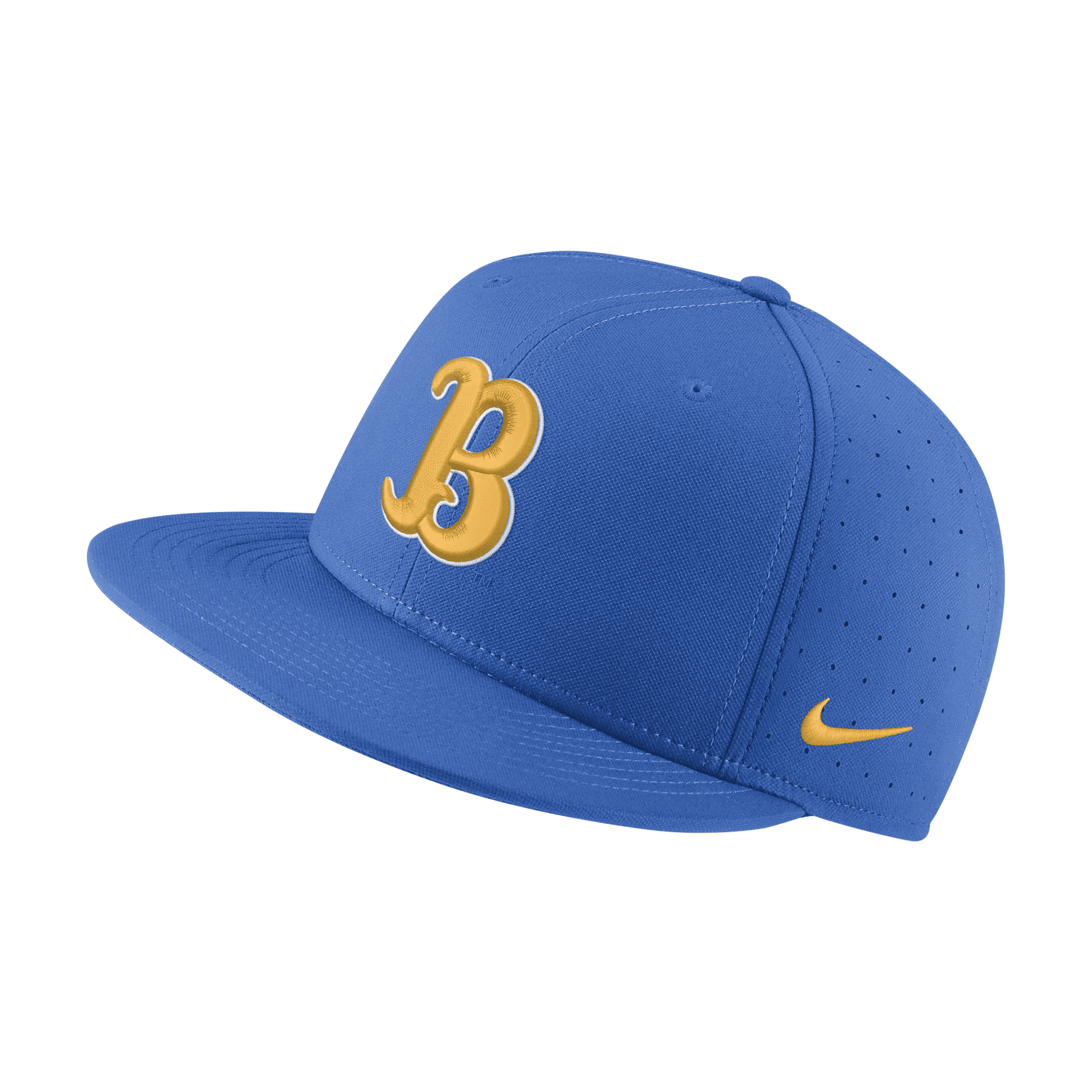 Nike Ucla  Unisex College Fitted Baseball Hat In Blue