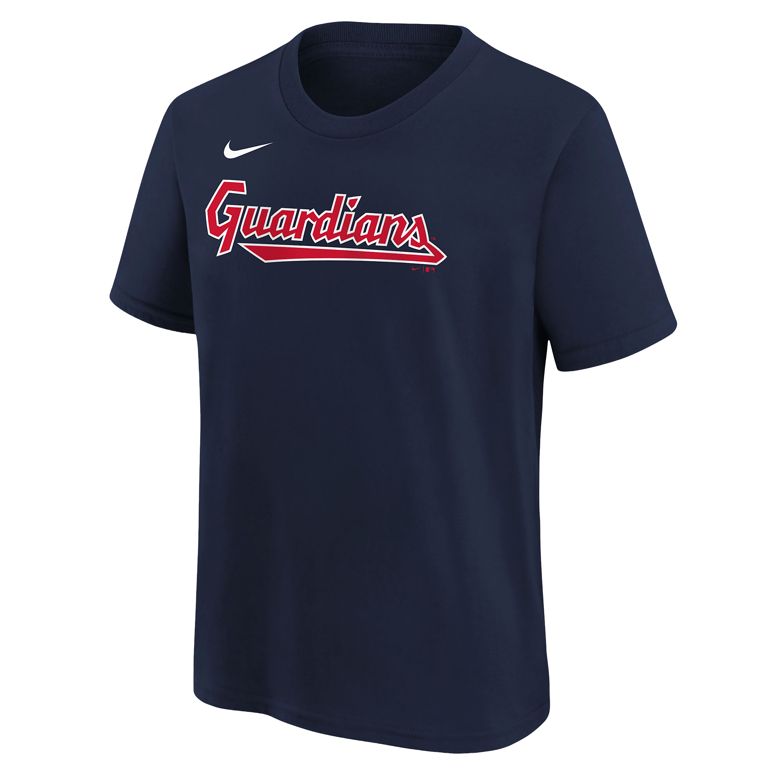 Nike Big Boys and Girls Jose Ramirez Navy Cleveland Guardians Name & Number T-Shirt - Navy
