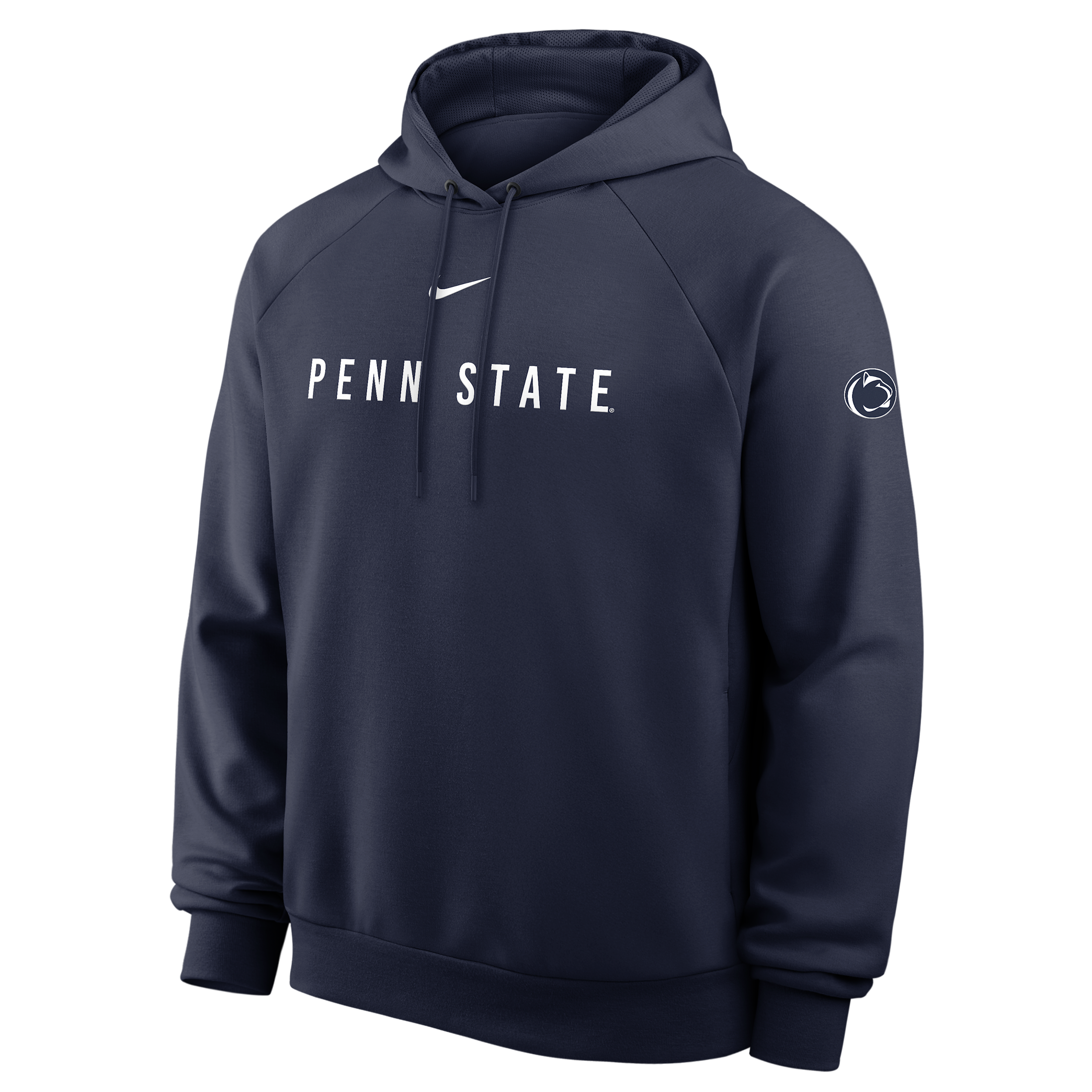 Nike Penn State Premium Performance  Men's Dri-fit College Pullover Hoodie In Blue