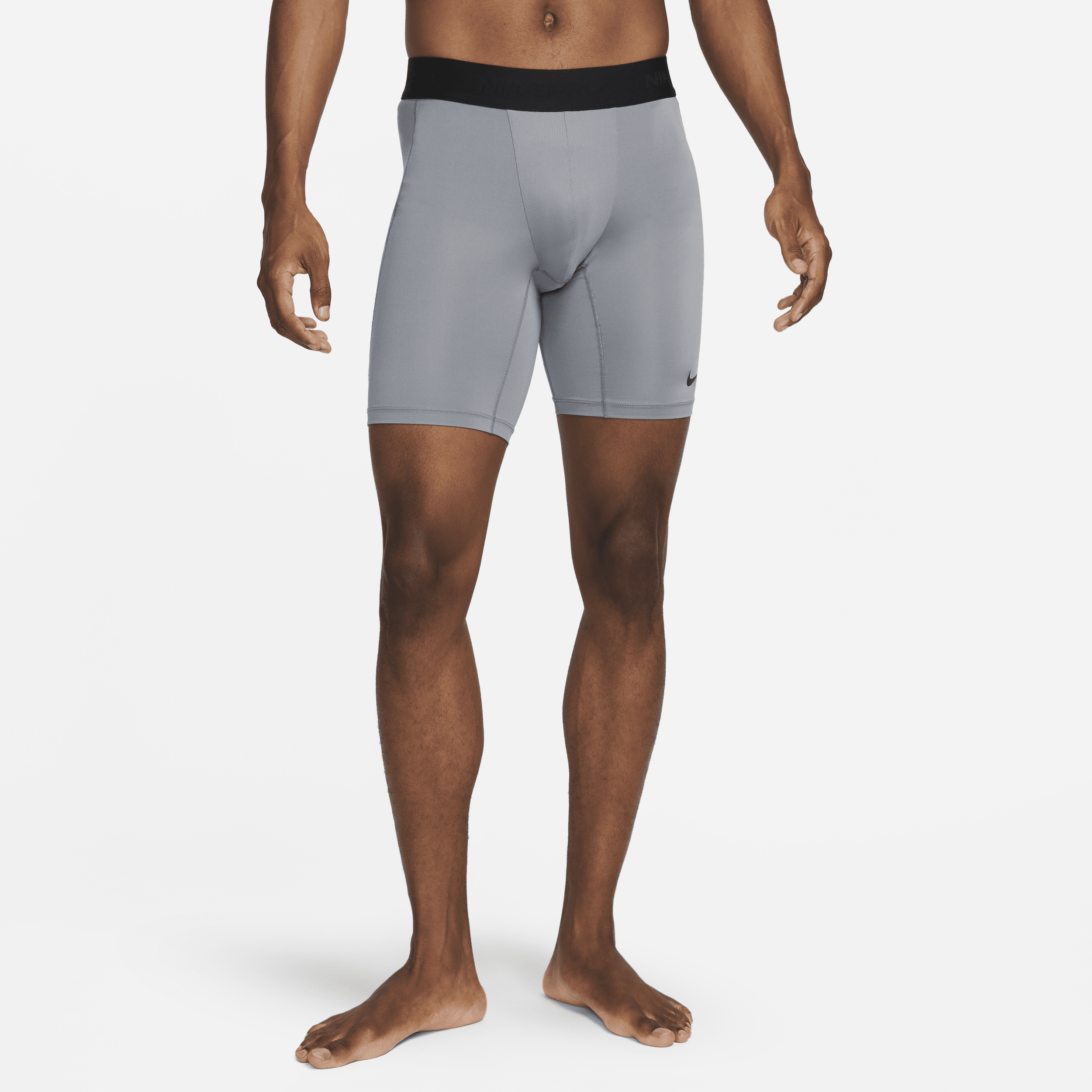 Men's Nike Pro Dri-FIT Fitness Long Shorts in Grey | FB7963-084