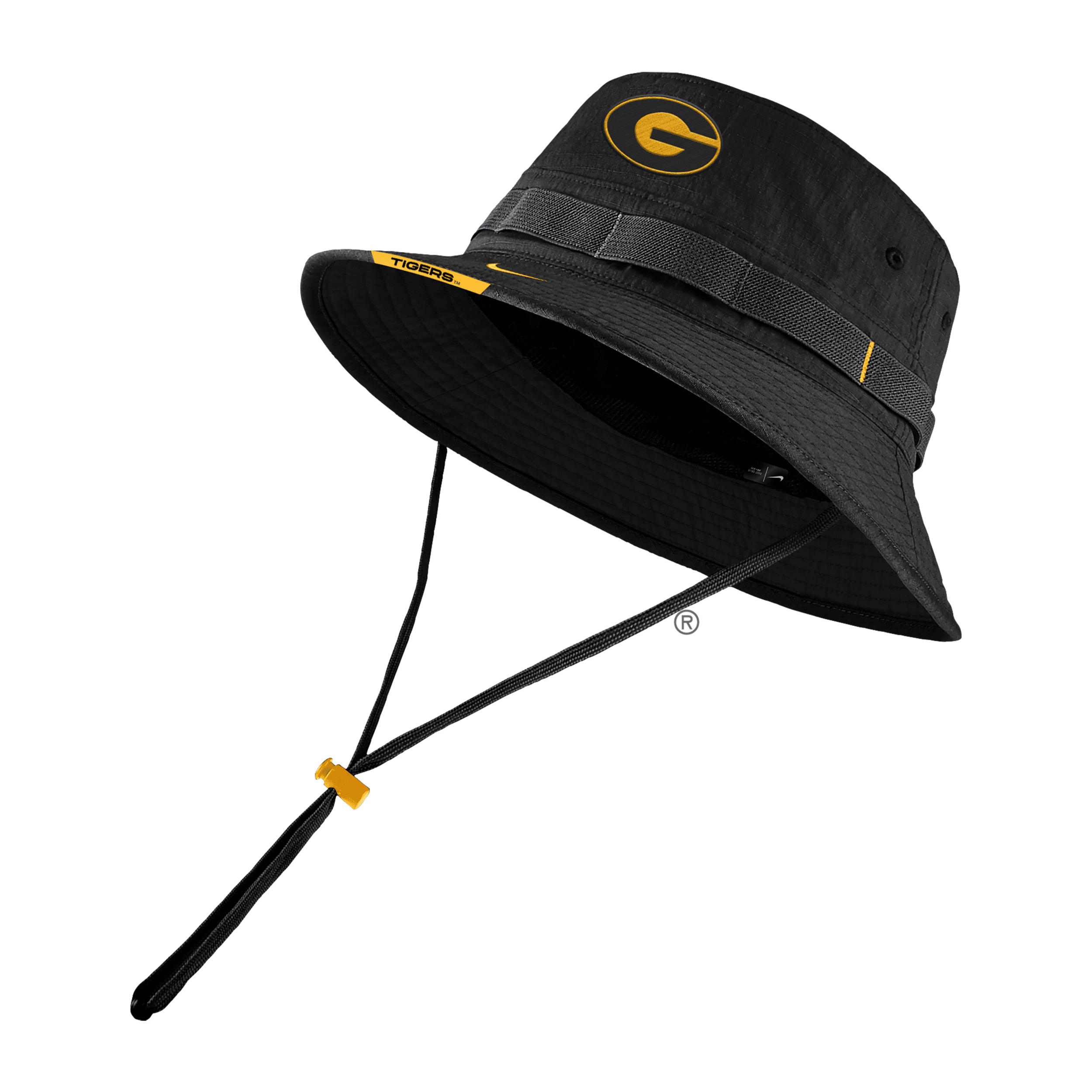 Nike Grambling State  Men's College Boonie Bucket Hat In Black