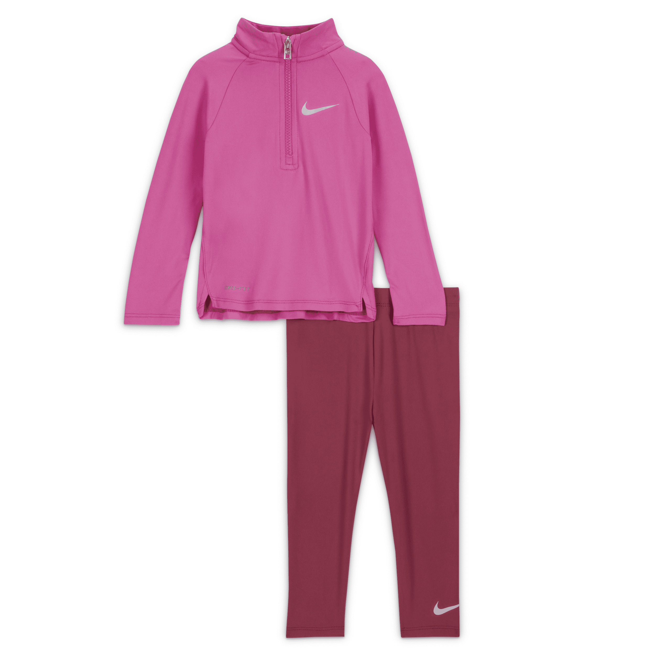 Nike Dri-fit Mini Me Leggings Set Baby (12-24m) Set In Red