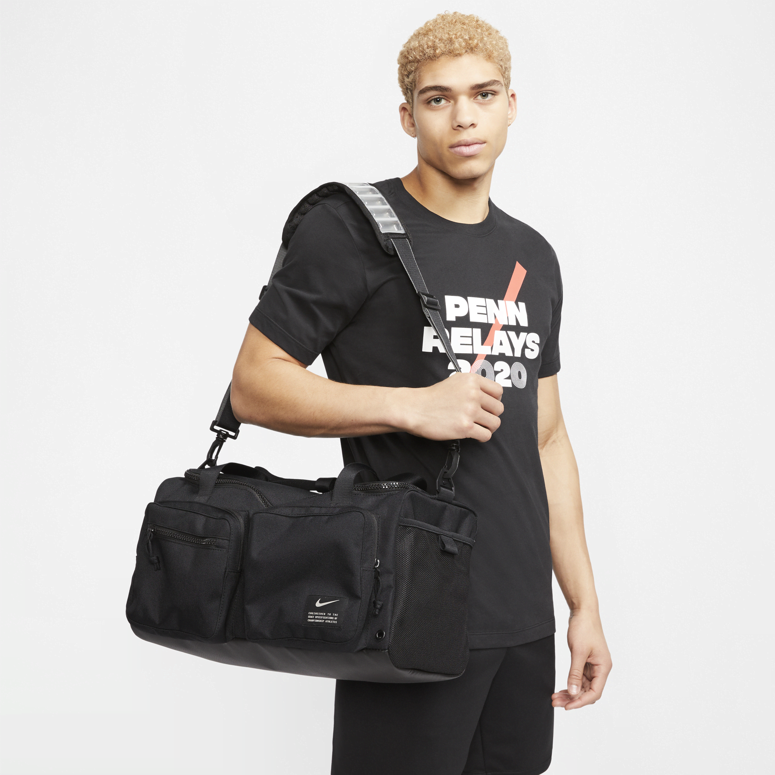 Nike Men's Utility Power Training Duffel Bag (small, 31l) In Black