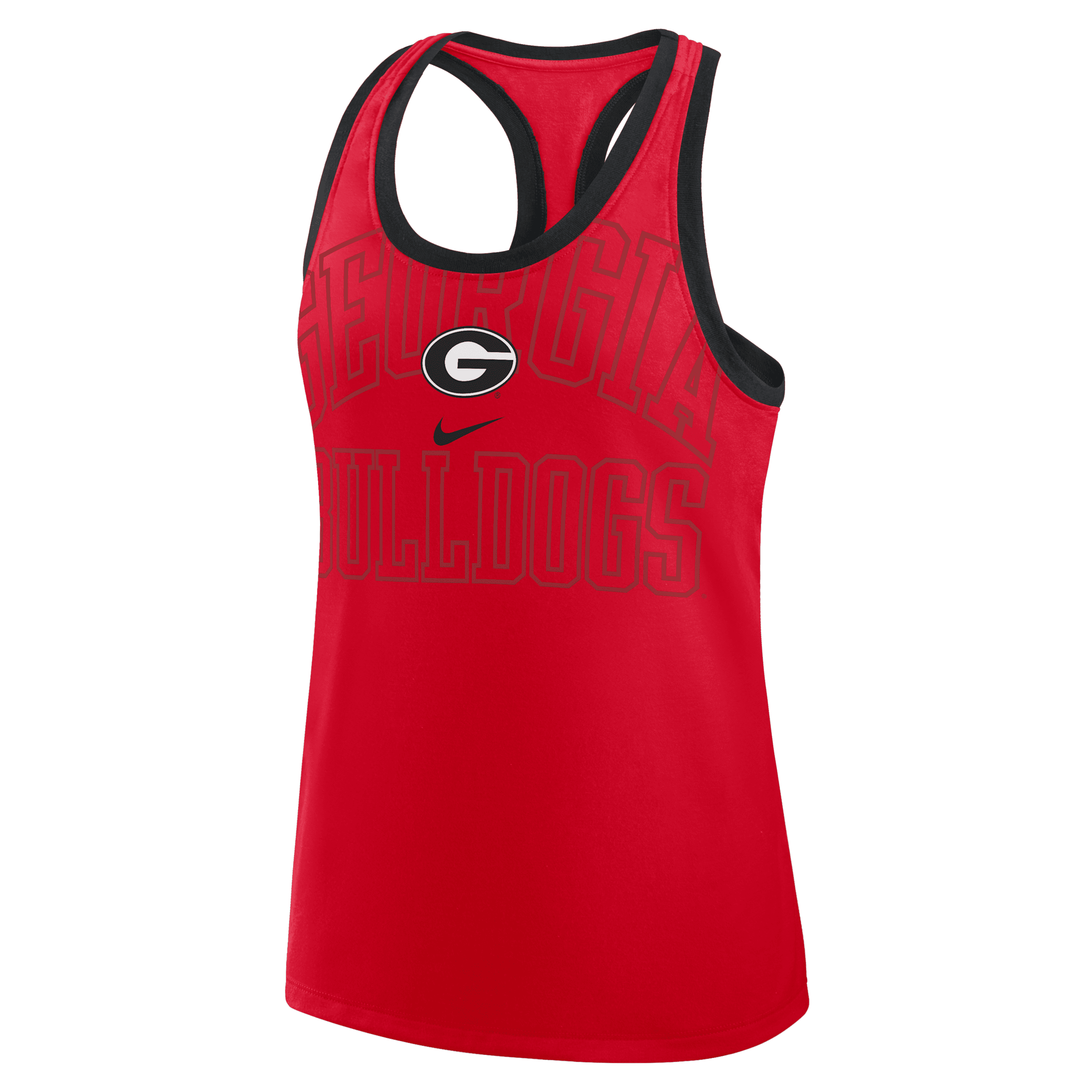 Nike Scarlet Ohio State Buckeyes Primetime Tri-blend Racerback Tank Top In Red