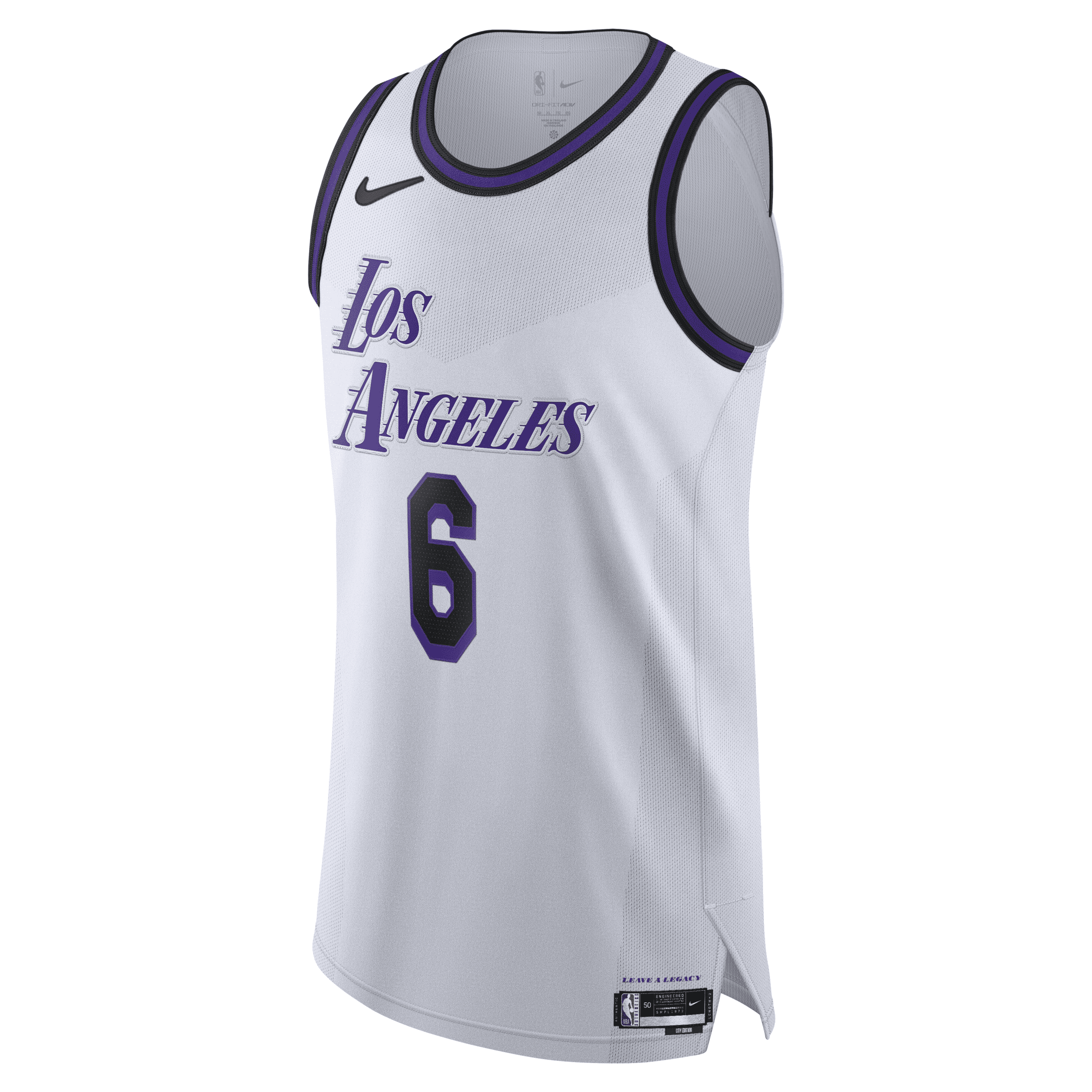 LeBron James Los Angeles Lakers City Edition Big Kids' (Boys') NBA Swingman  Jersey.