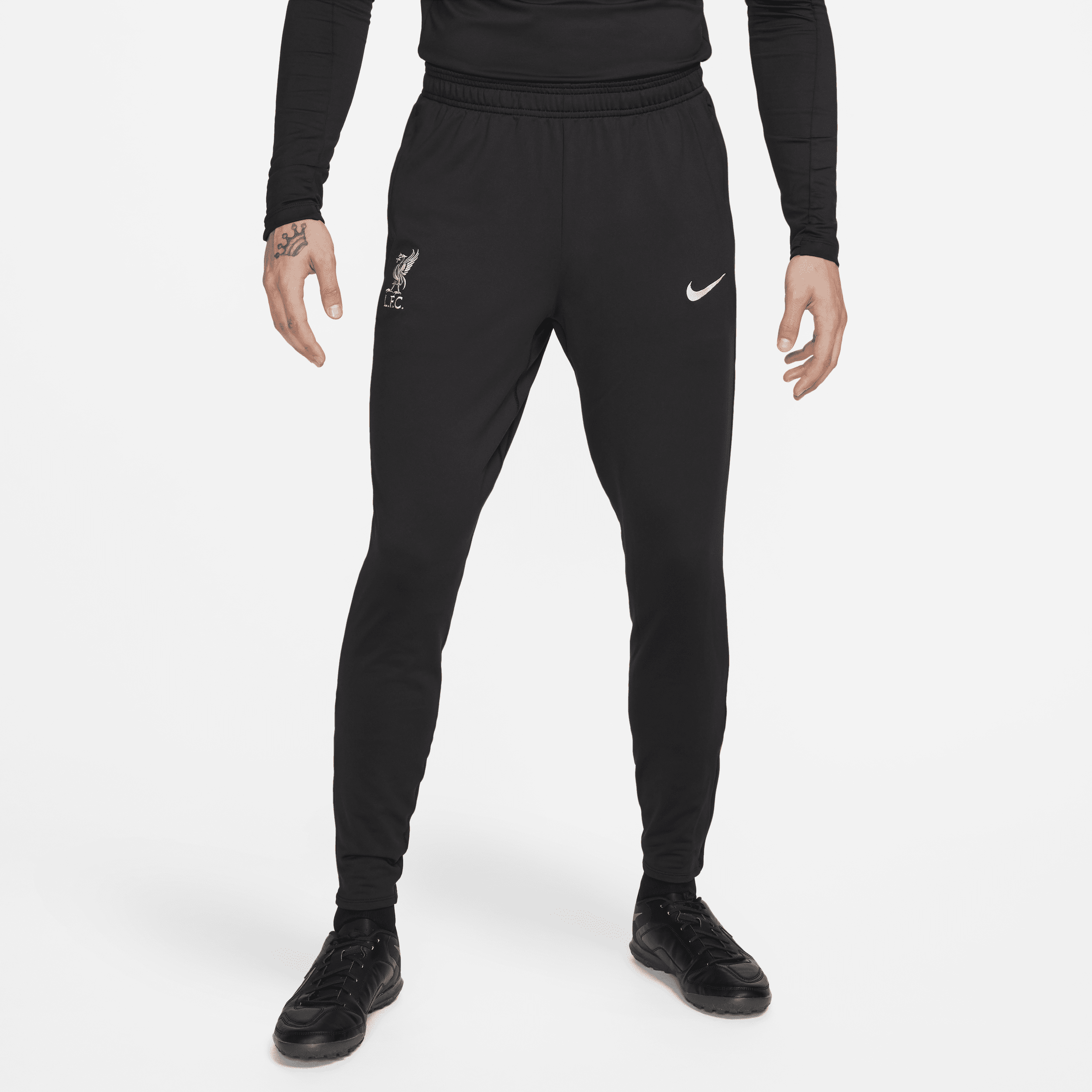 Shop Nike Liverpool Fc Strike  Men's Dri-fit Soccer Knit Pants In Black