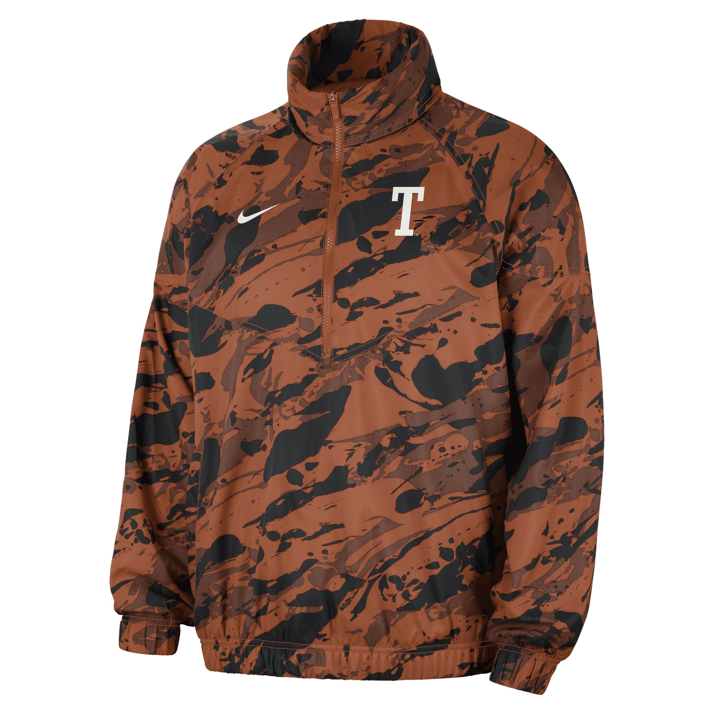 Shop Nike Texas Windrunner  Men's College Anorak Jacket In Orange