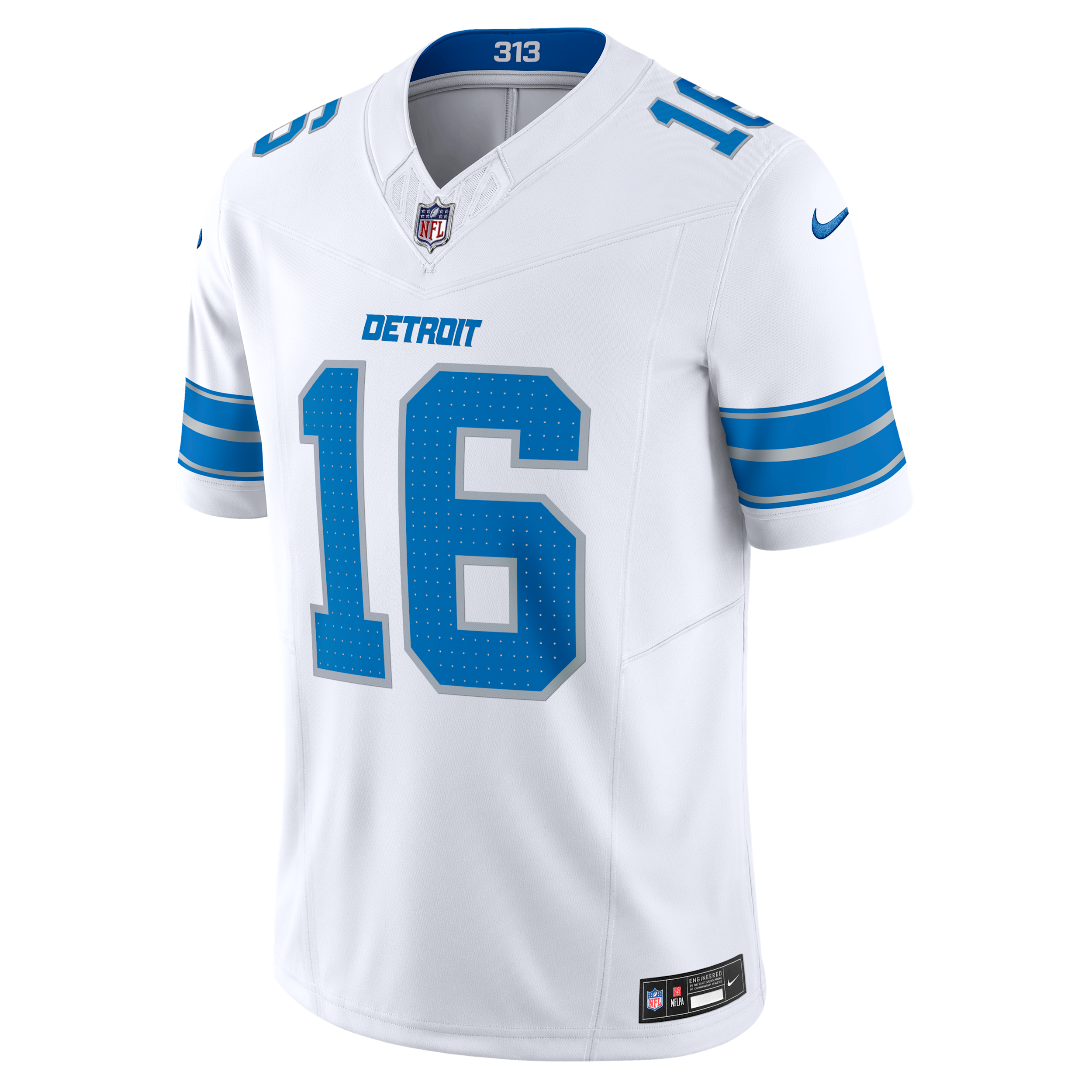 Jared Goff Detroit Lions Nike Men's Dri-FIT NFL Limited Jersey in White | 31NM0B9P9JF-FW3