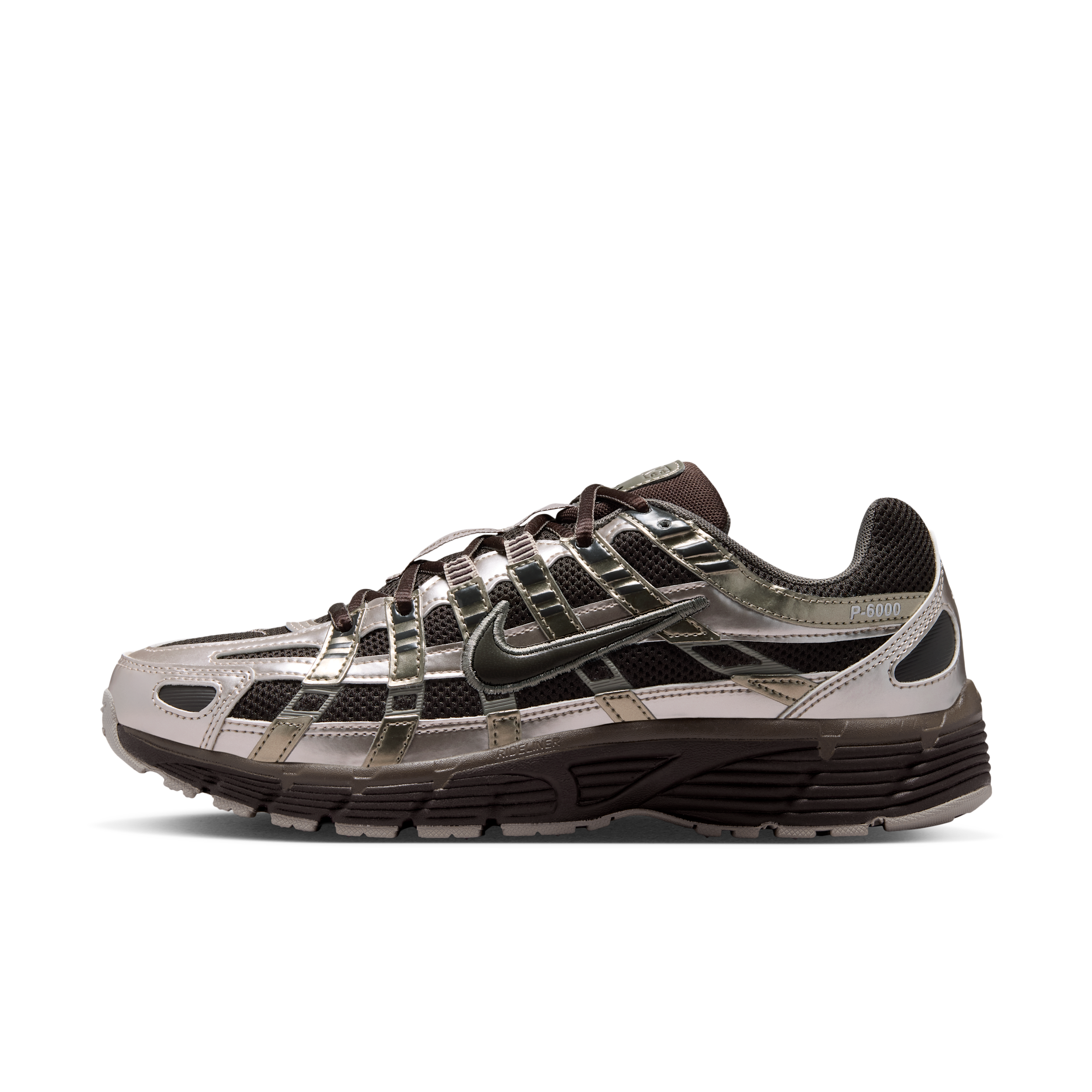 Nike Women's P-6000 Retro Casual Sneakers from Finish Line - Velvet Brown,Cream