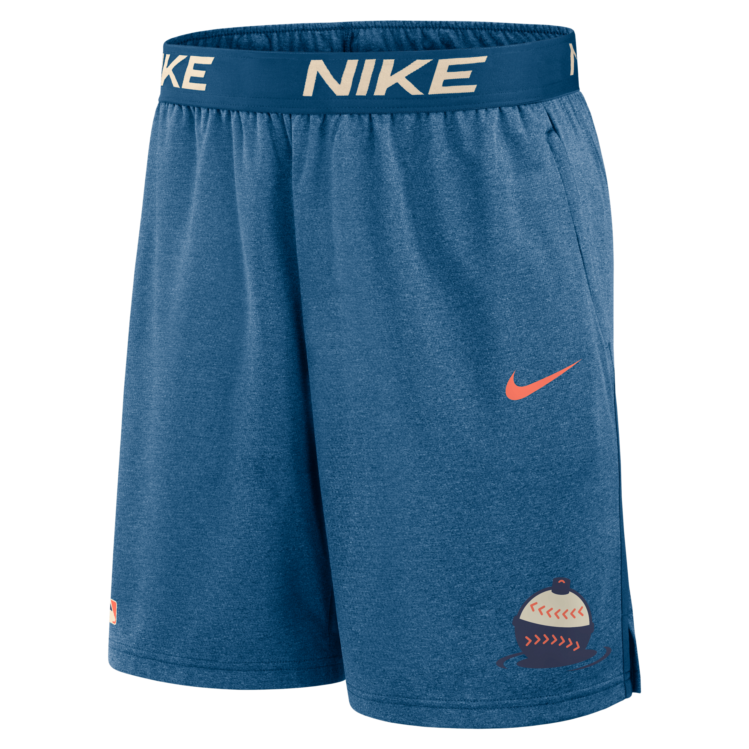 Nike Men's Blue Milwaukee Brewers 2026 City Connect Authentic Collection Dri-fit Knit Shorts - Blue