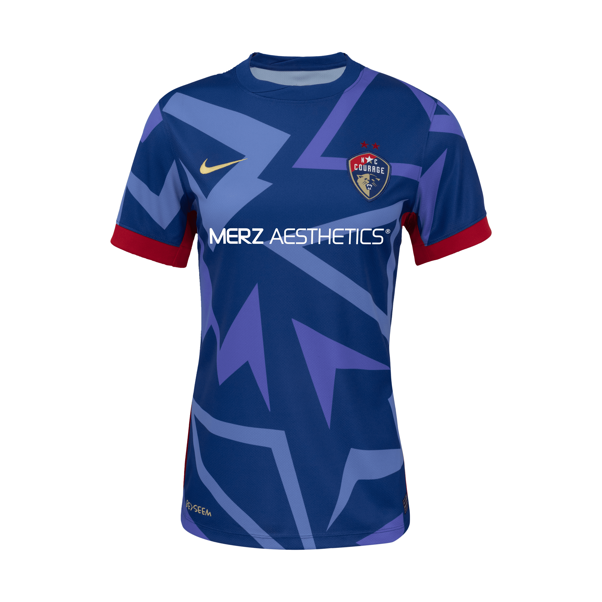 Nike North Carolina Courage 2025 Stadium Home  Women's Dri-fit Nwsl Replica Jersey In Blue