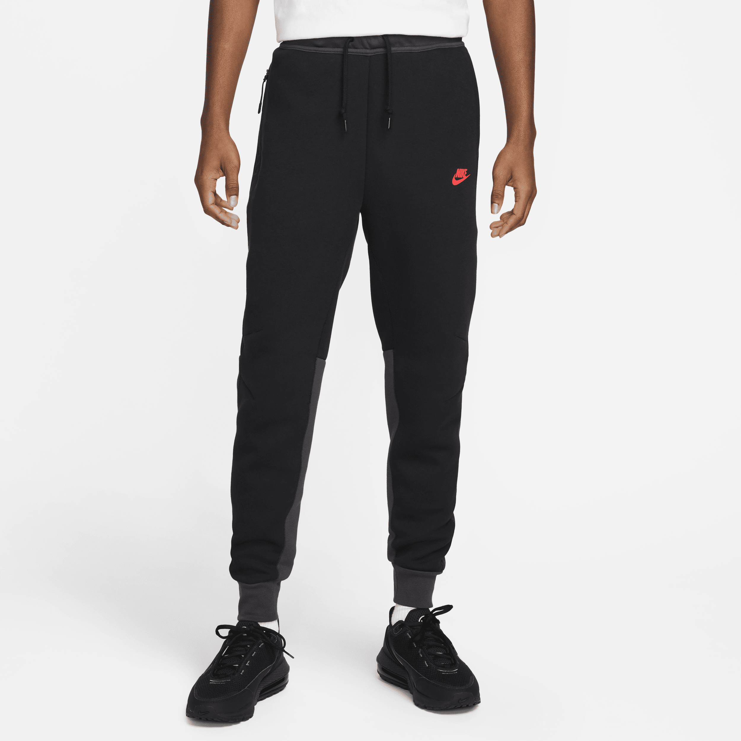 Shop Nike Men's  Sportswear Tech Fleece Jogger Pants In Black