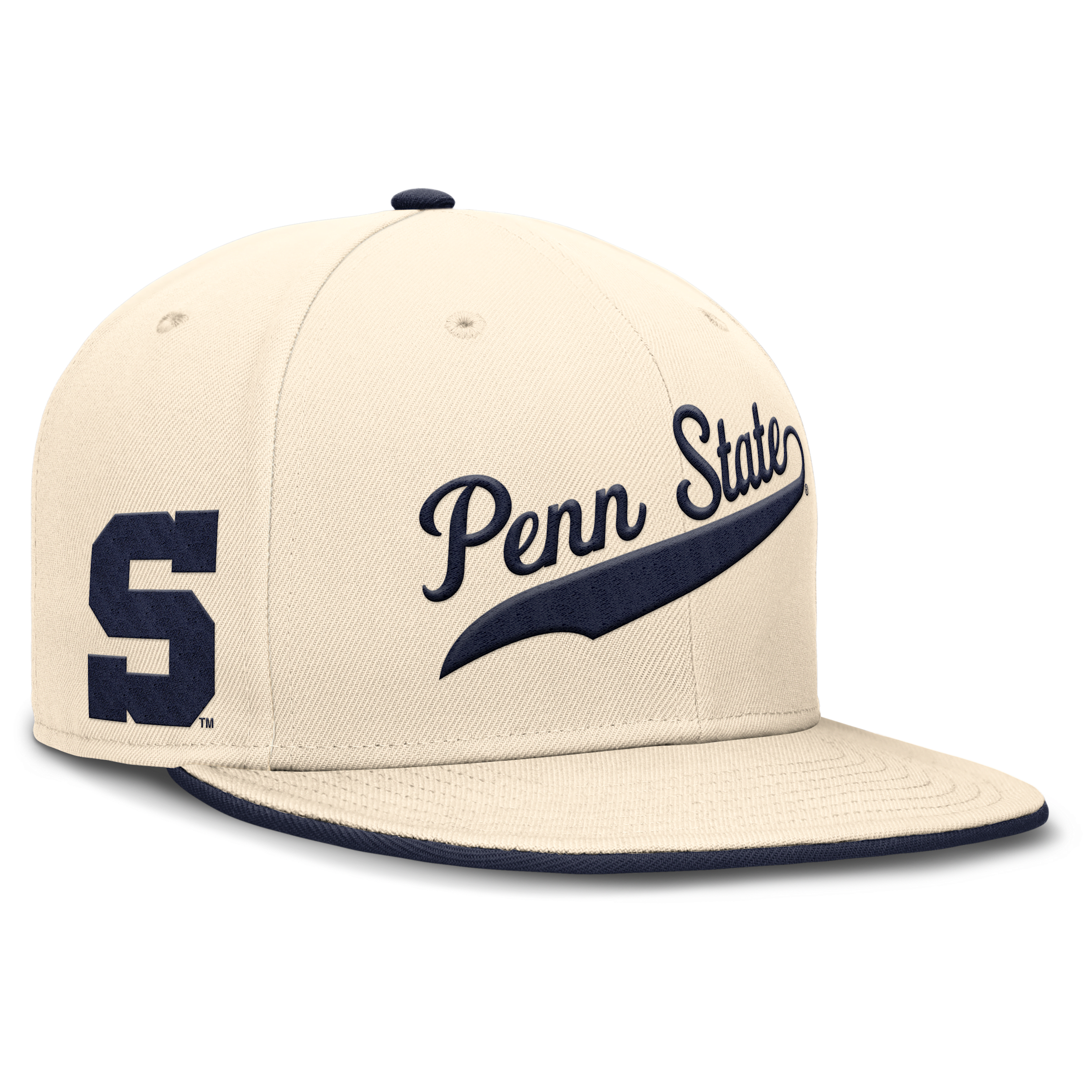 Nike Penn State Nittany Lions Primetime True  Men's Dri-fit College Fitted Hat In Brown