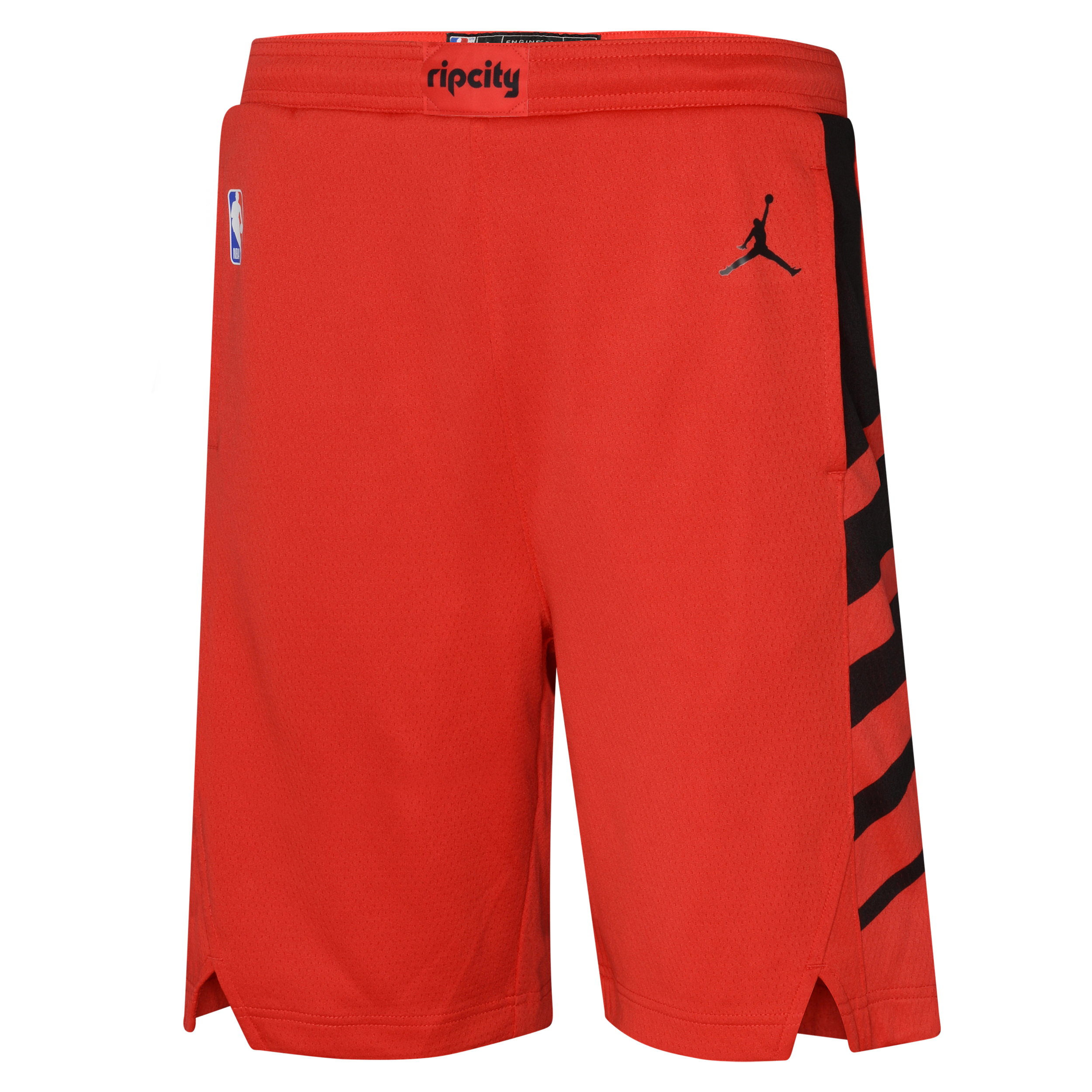 Jordan Portland Trail Blazers Icon Edition Big Kids' Nike Basketball Nba Swingman Shorts In Red