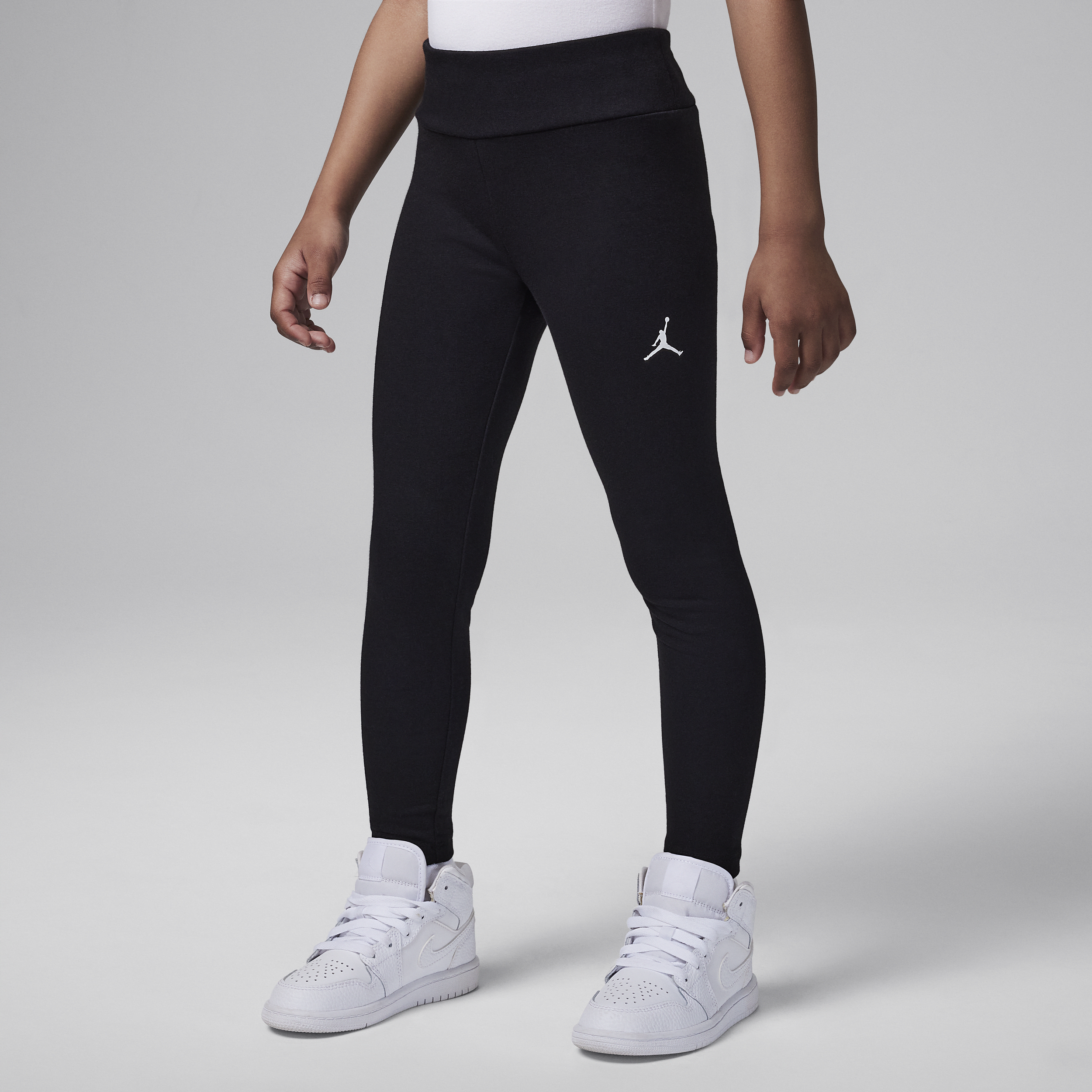 Jordan Dri-fit Essentials Little Kids' Leggings In Black