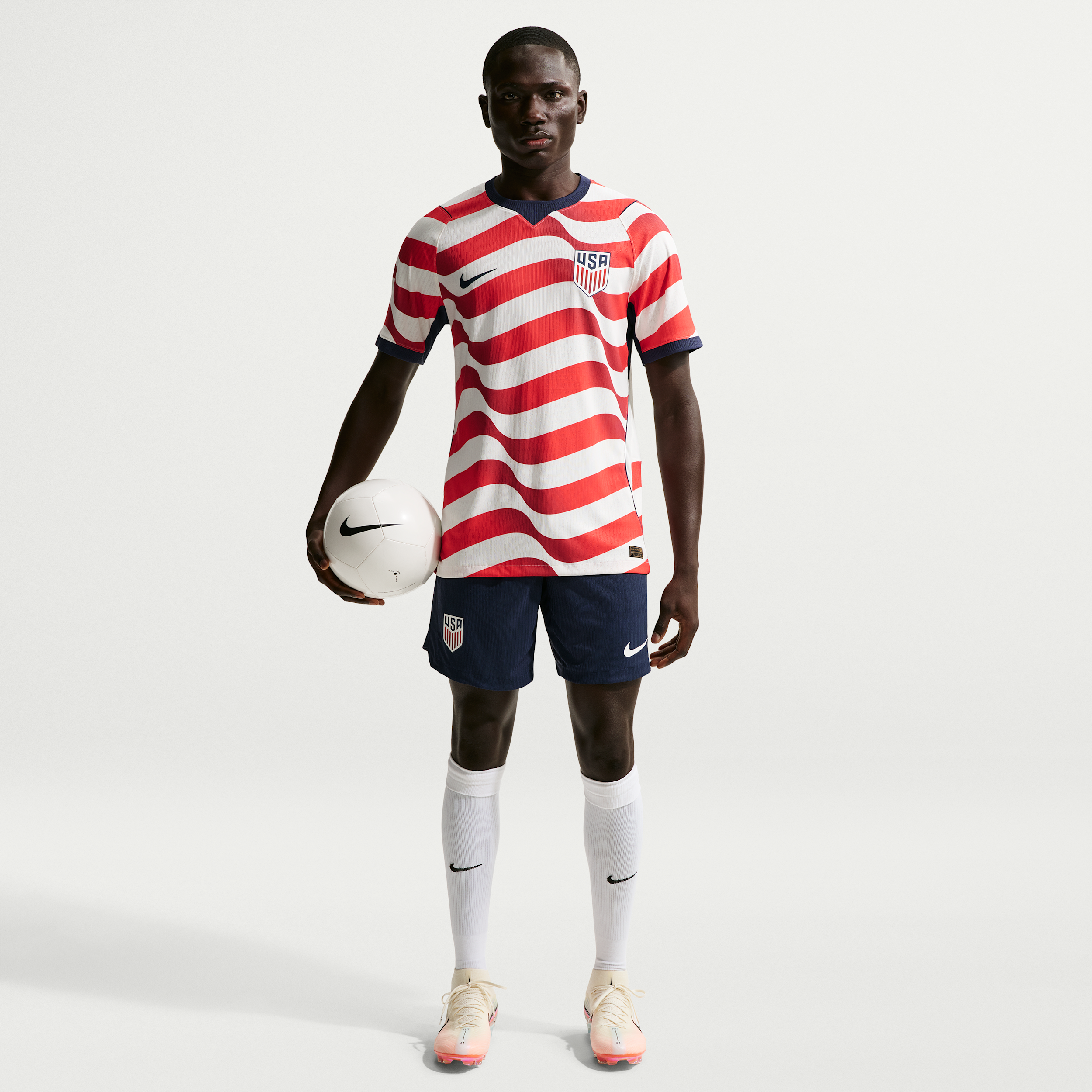 USMNT 2026 Match Home Nike Men's Aero-FIT Soccer Authentic Shorts in Blue | IB5251-410