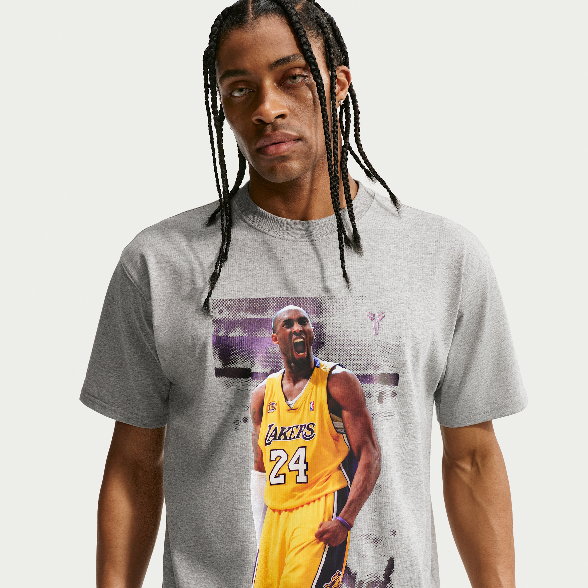 Nike Men's Kobe Dri-FIT Basketball T-Shirt in Grey | IQ2374-063