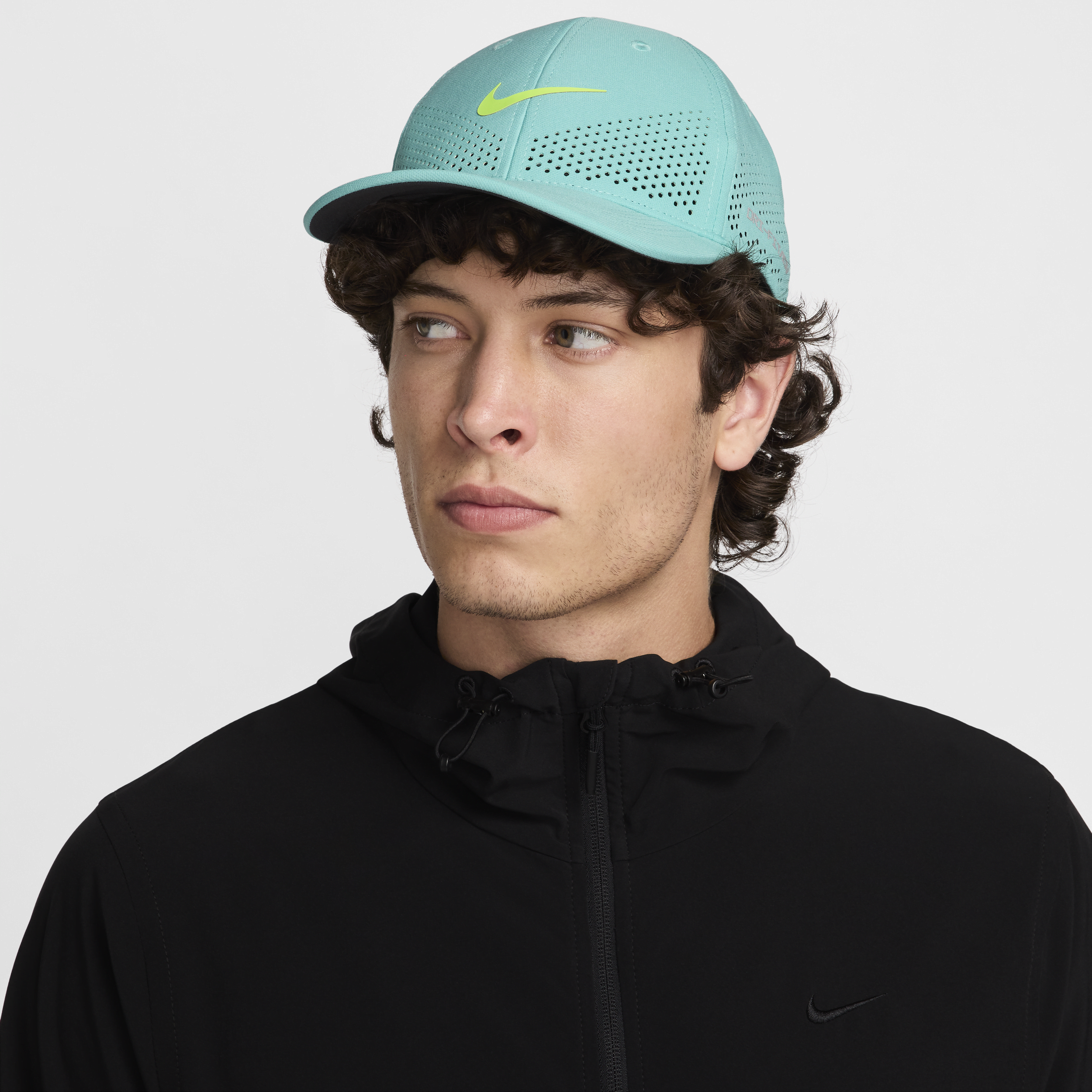 Shop Nike Unisex Dri-fit Adv Club Structured Swoosh Cap In Green