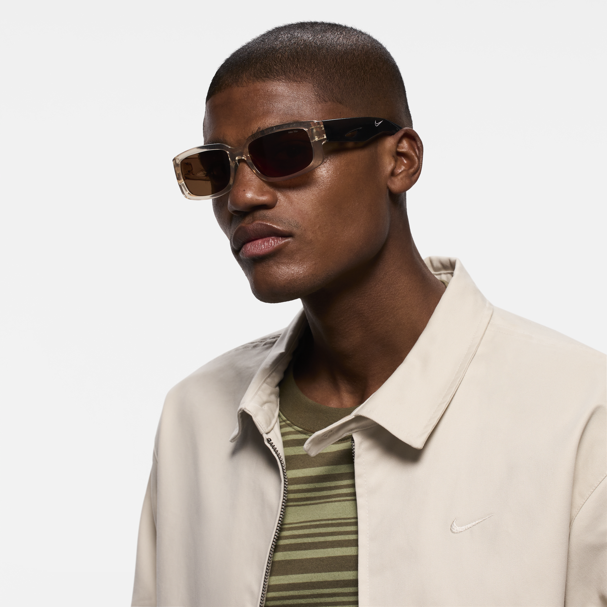 Shop Nike Unisex Variant I Sunglasses In White