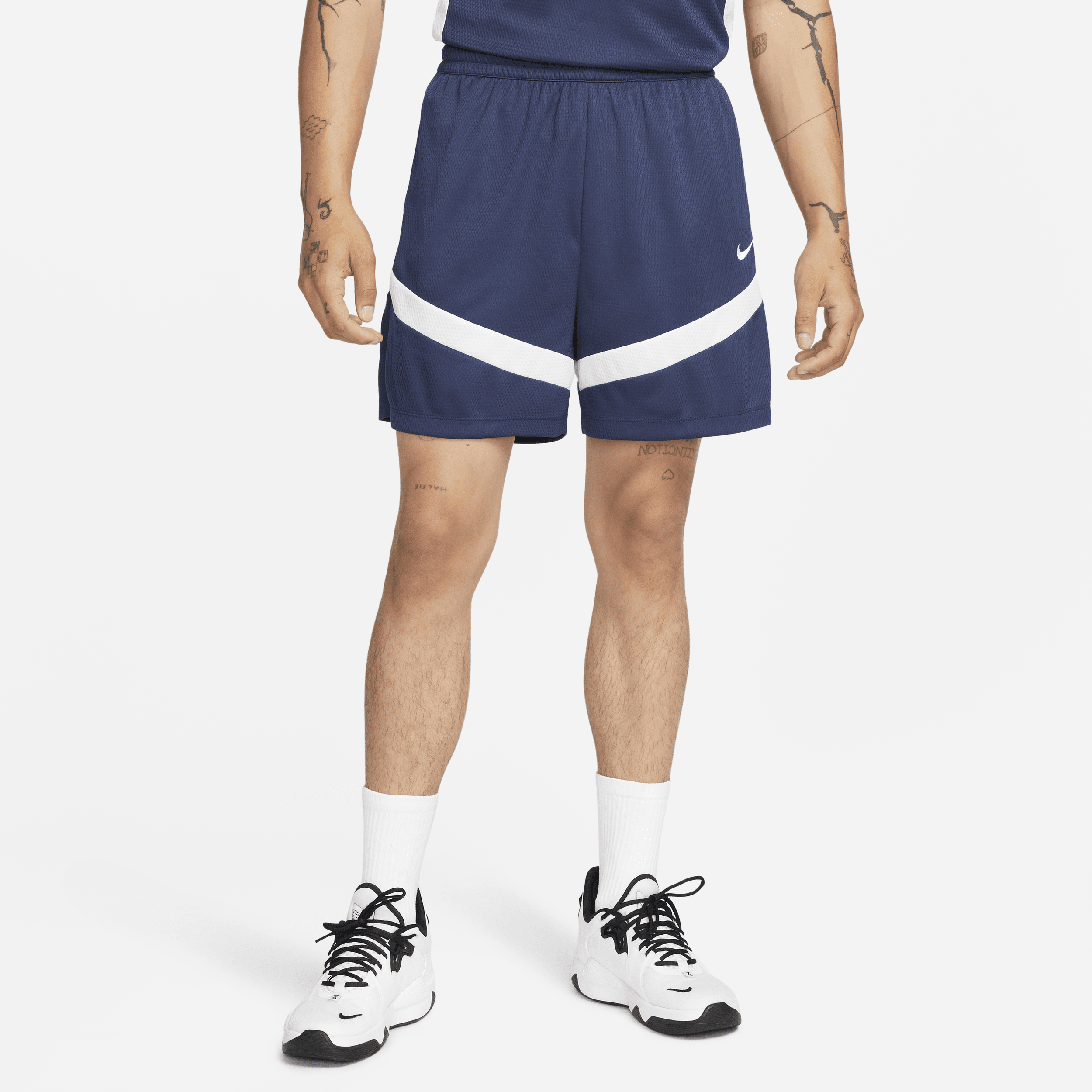Nike Men's Icon Dri-fit 6" Basketball Shorts In Blue