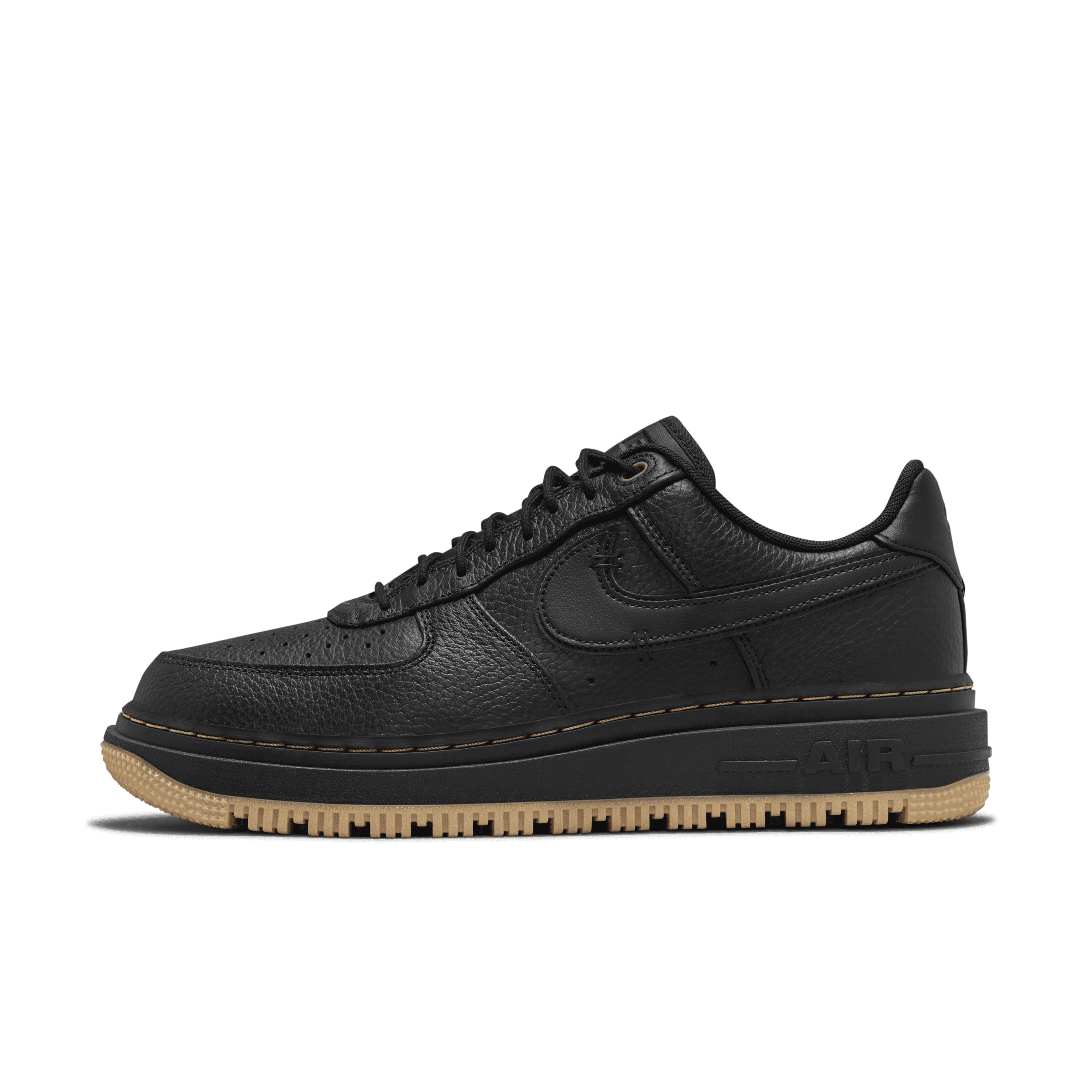 Nike Men's Air Force 1 Luxe Shoes in Black | DB4109-001