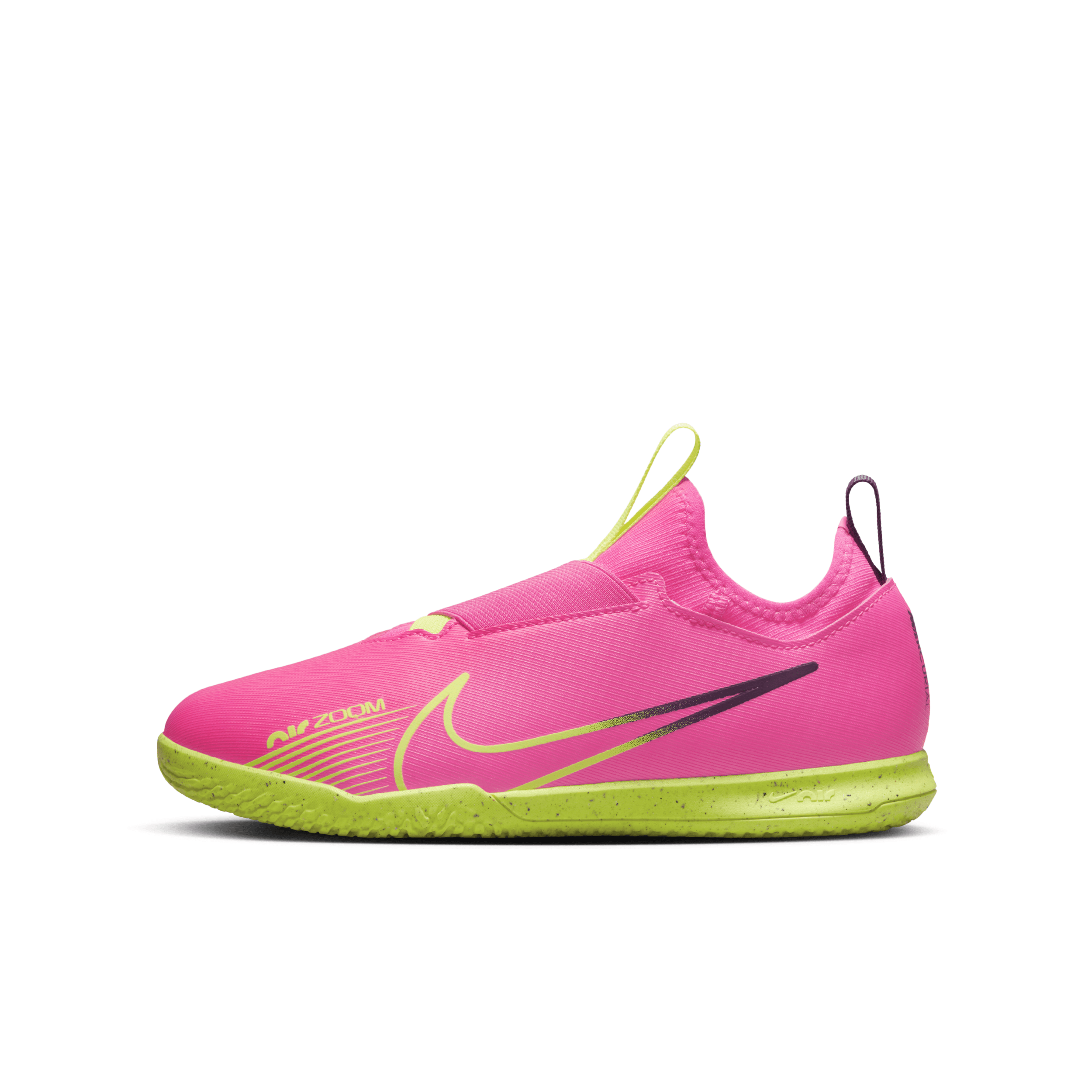 Nike Jr. Mercurial Vapor 15 Academy Little/big Kids' Indoor/court Soccer Shoes In Pink