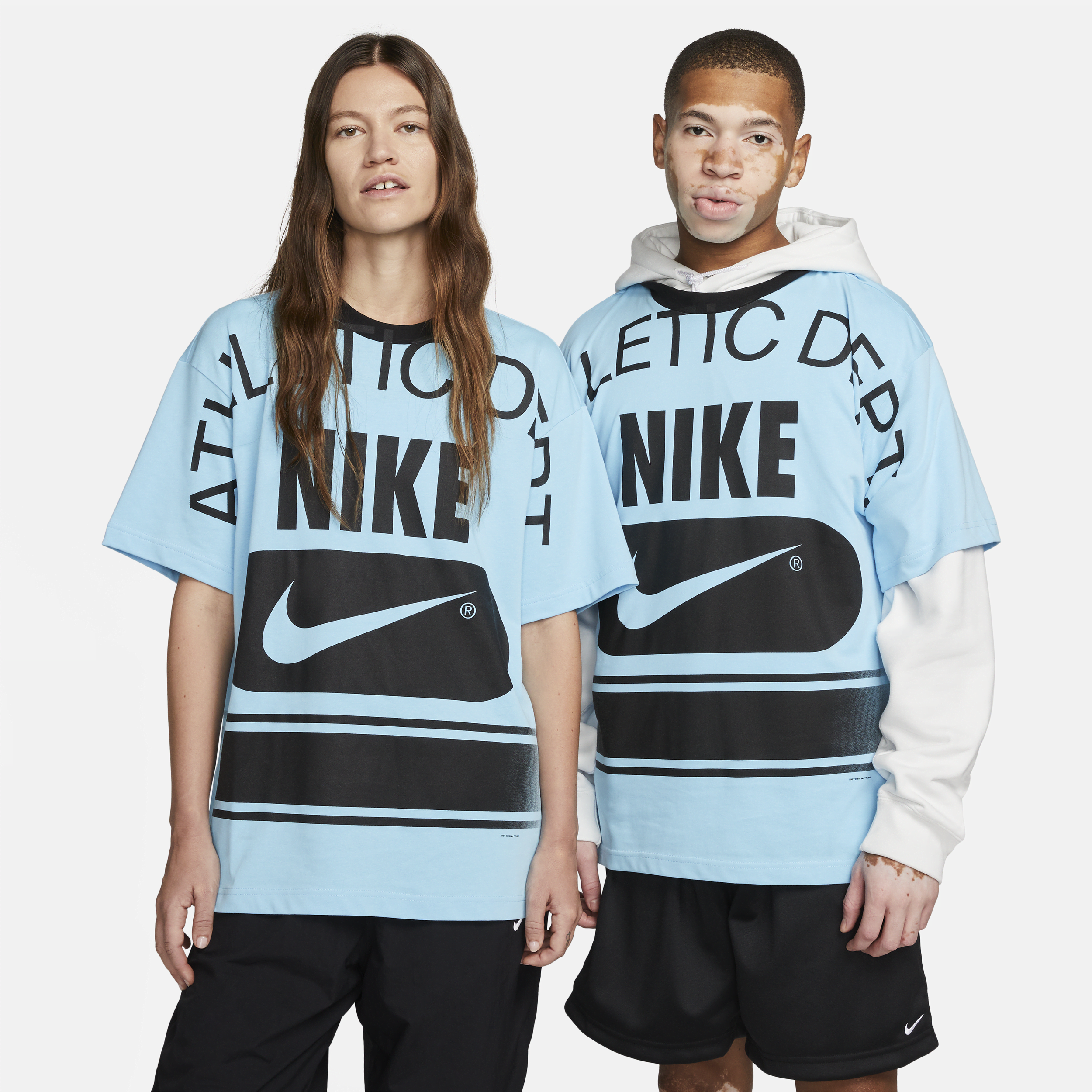 Nike Team Youth Wordmark Poly Tee NY23-XL-DKCN-PD