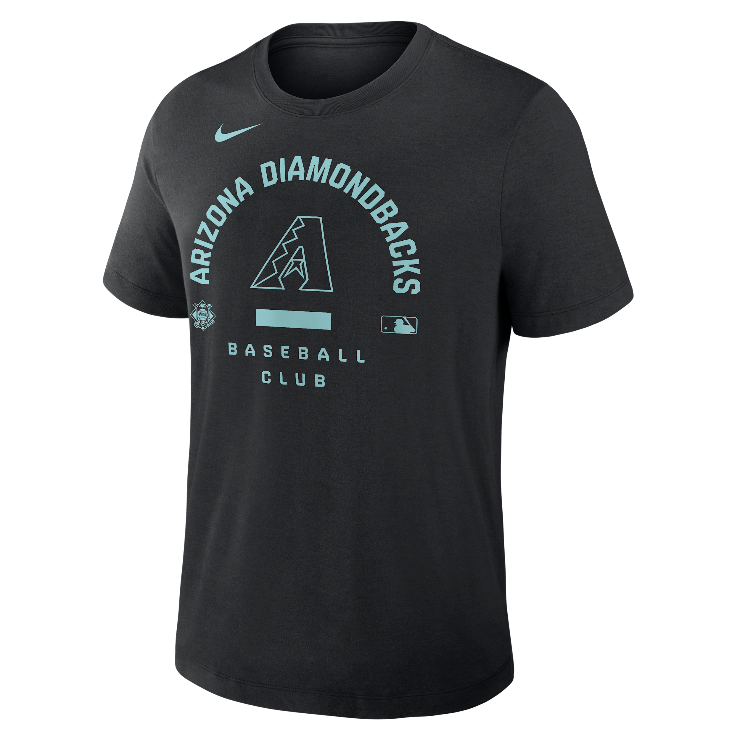 Arizona Diamondbacks Authentic Collection Early Work Nike Men's Dri-FIT MLB T-Shirt in Black | 034J00ADQS-HXK
