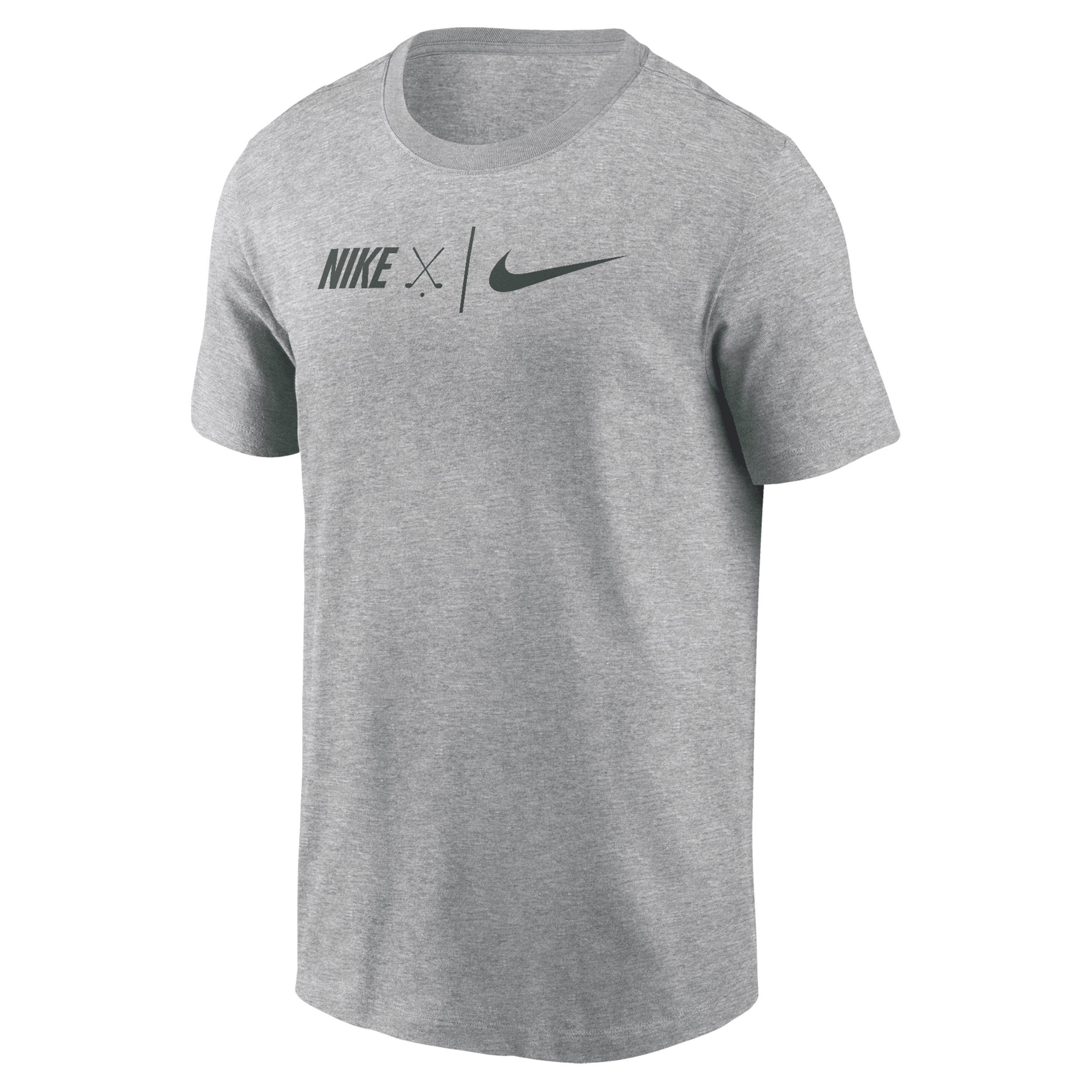 Shop Nike Men's Dri-fit Golf T-shirt In Grey