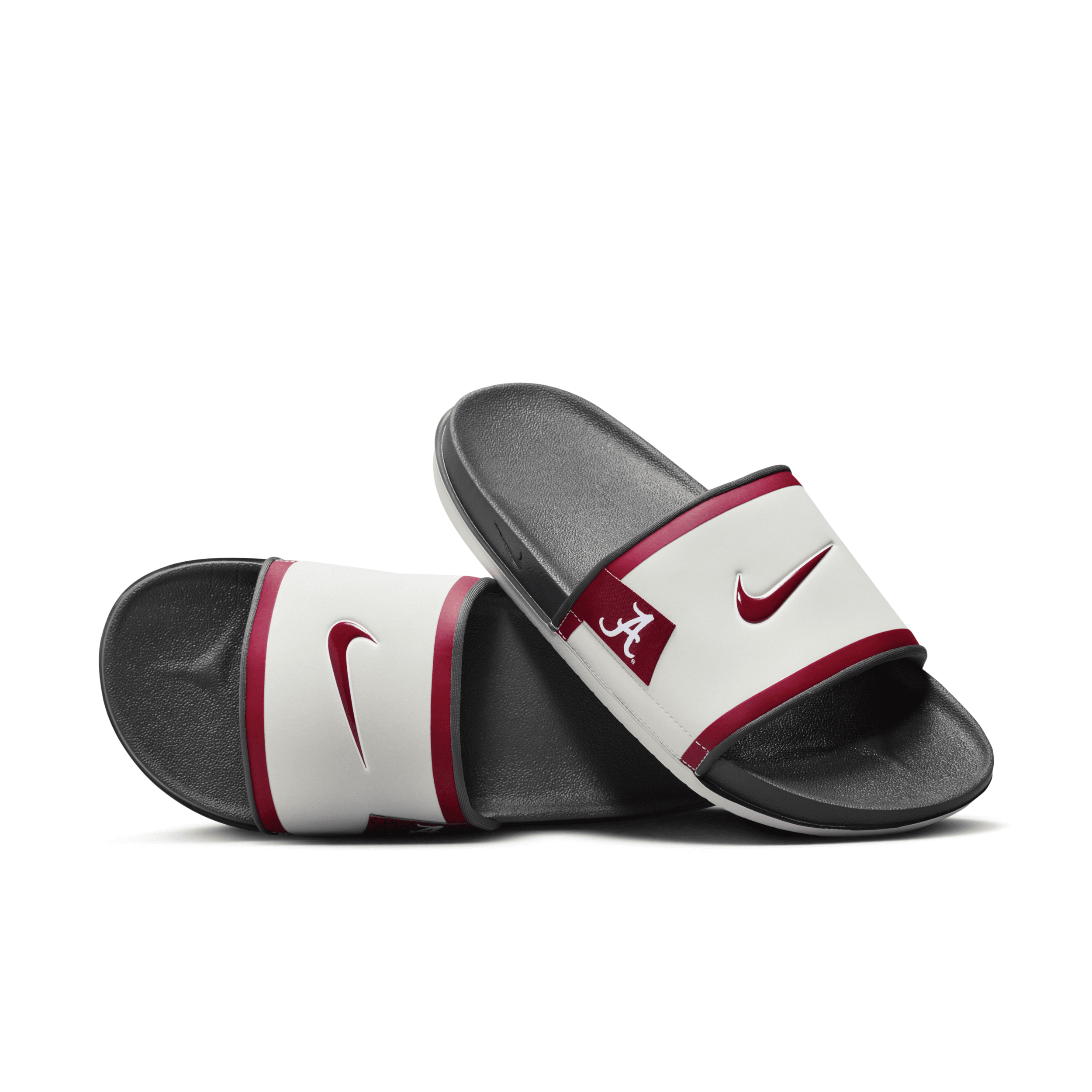 Nike Men's College Offcourt (alabama) Slides In Grey