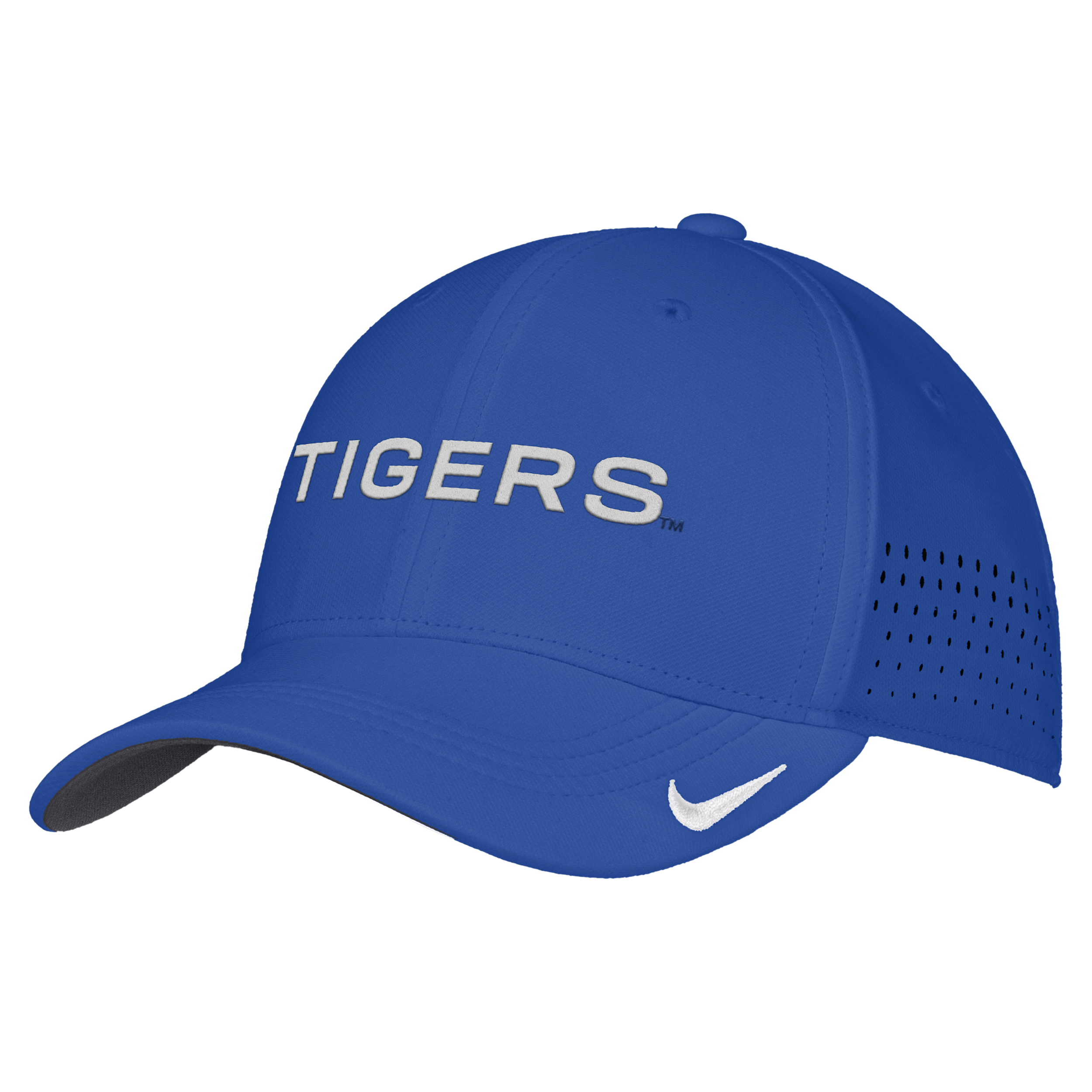 Nike Men's Royal Memphis Tigers 2026 On-Field AeroBill SwooshFlex Dri-fit Hat - Royal