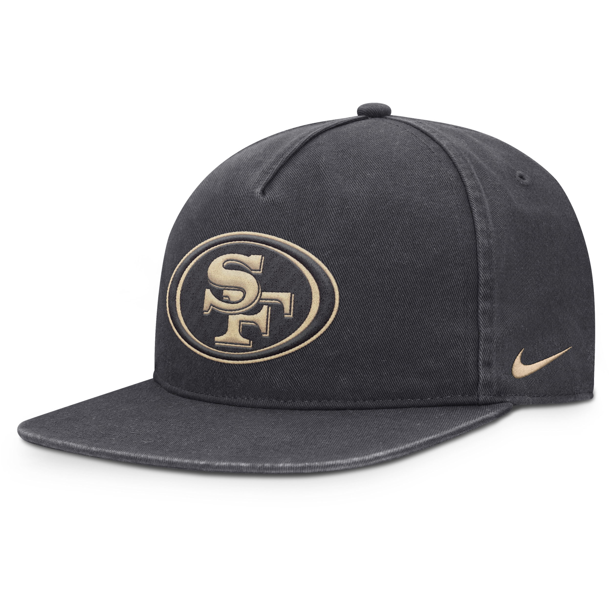 San Francisco 49ers Pro Nike Men's NFL Adjustable Hat in Grey | NF5706F9B-CSN