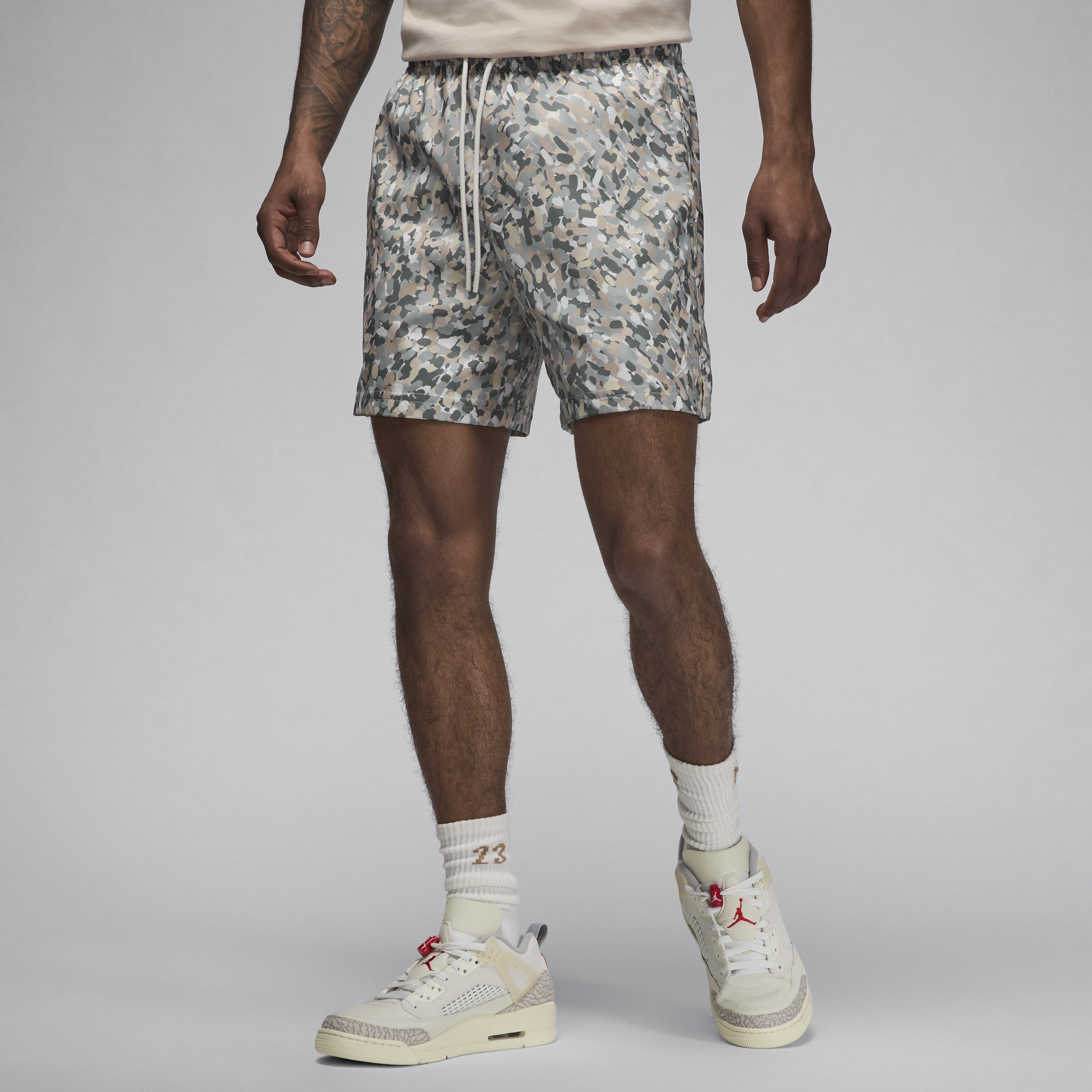 Jordan Men's  Essentials Poolside Shorts In Gray