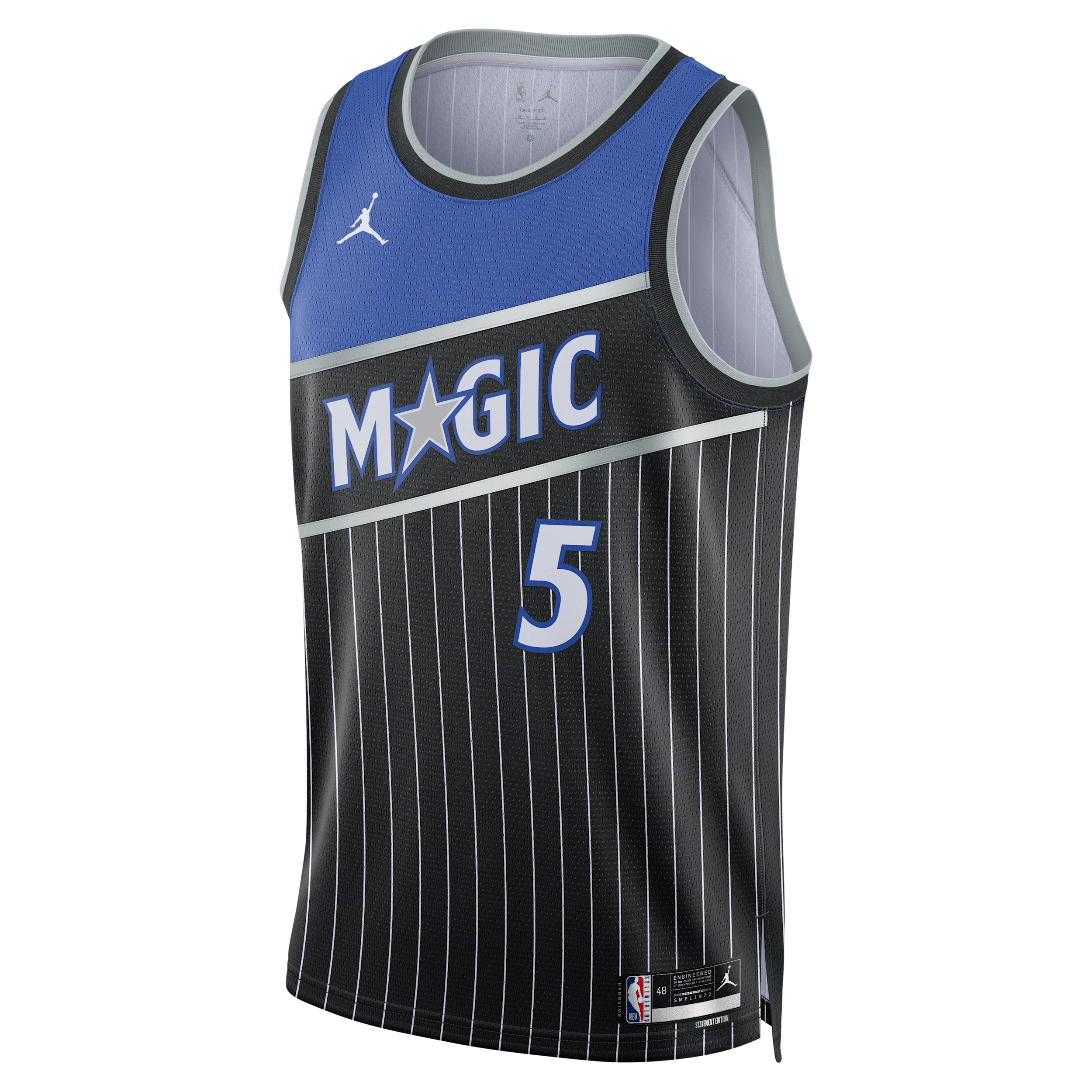 Orlando Magic 2025/26 Statement Edition Nike Men’s Dri-FIT NBA Swingman Jersey in Black | HM4880-010