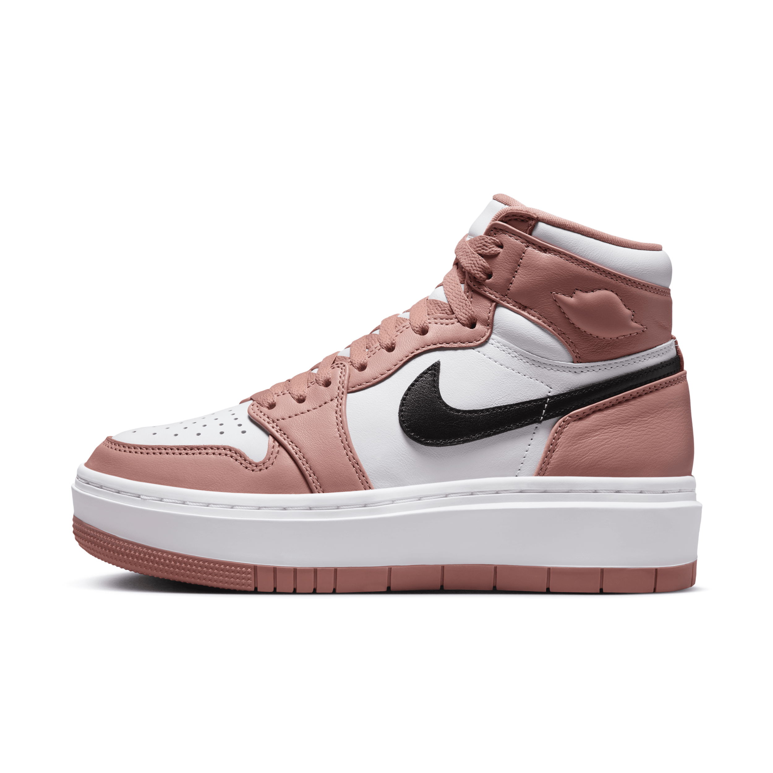 Jordan Air  1 Elevate High Top Sneaker In Pink