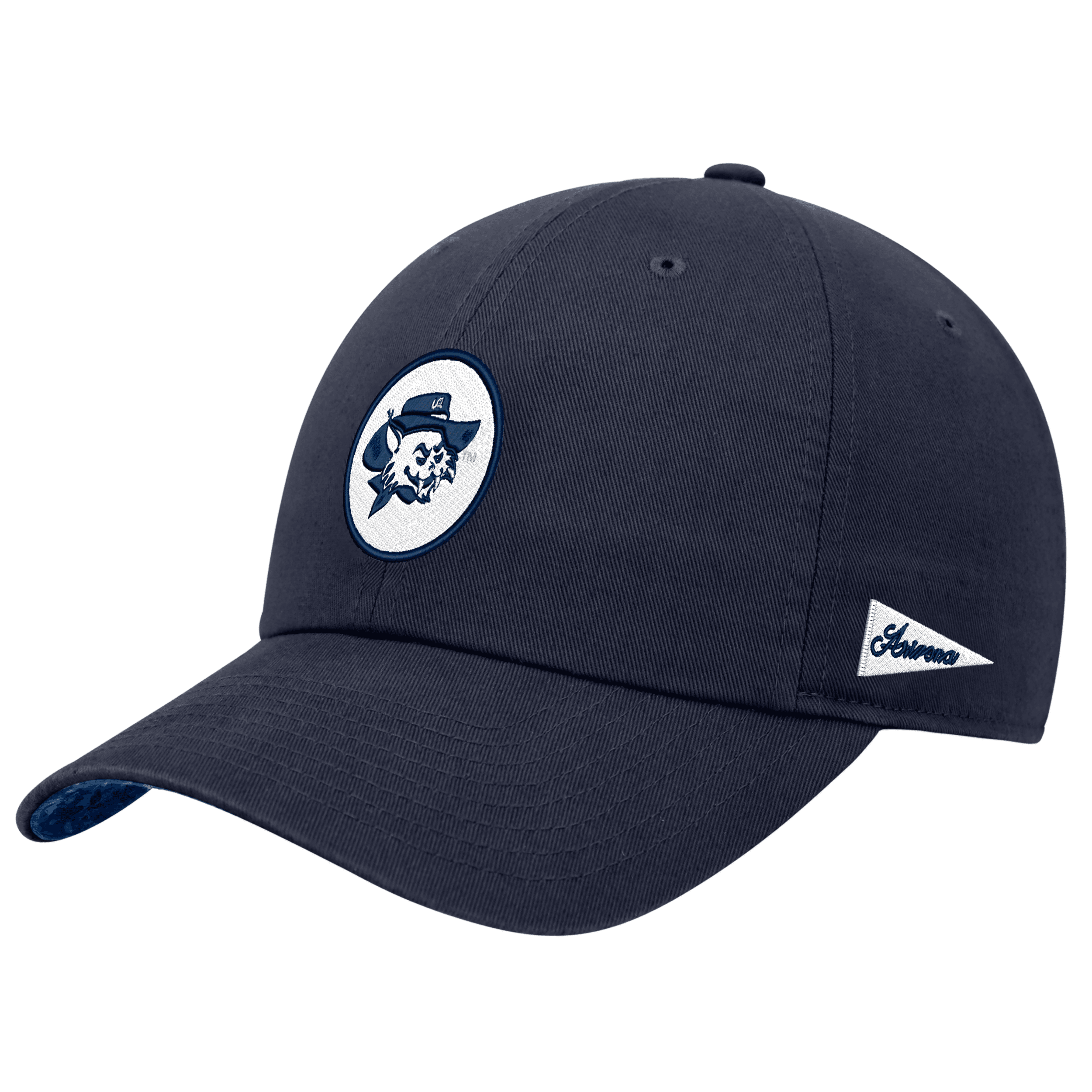 Shop Nike Arizona Logo  Unisex College Adjustable Cap In Blue