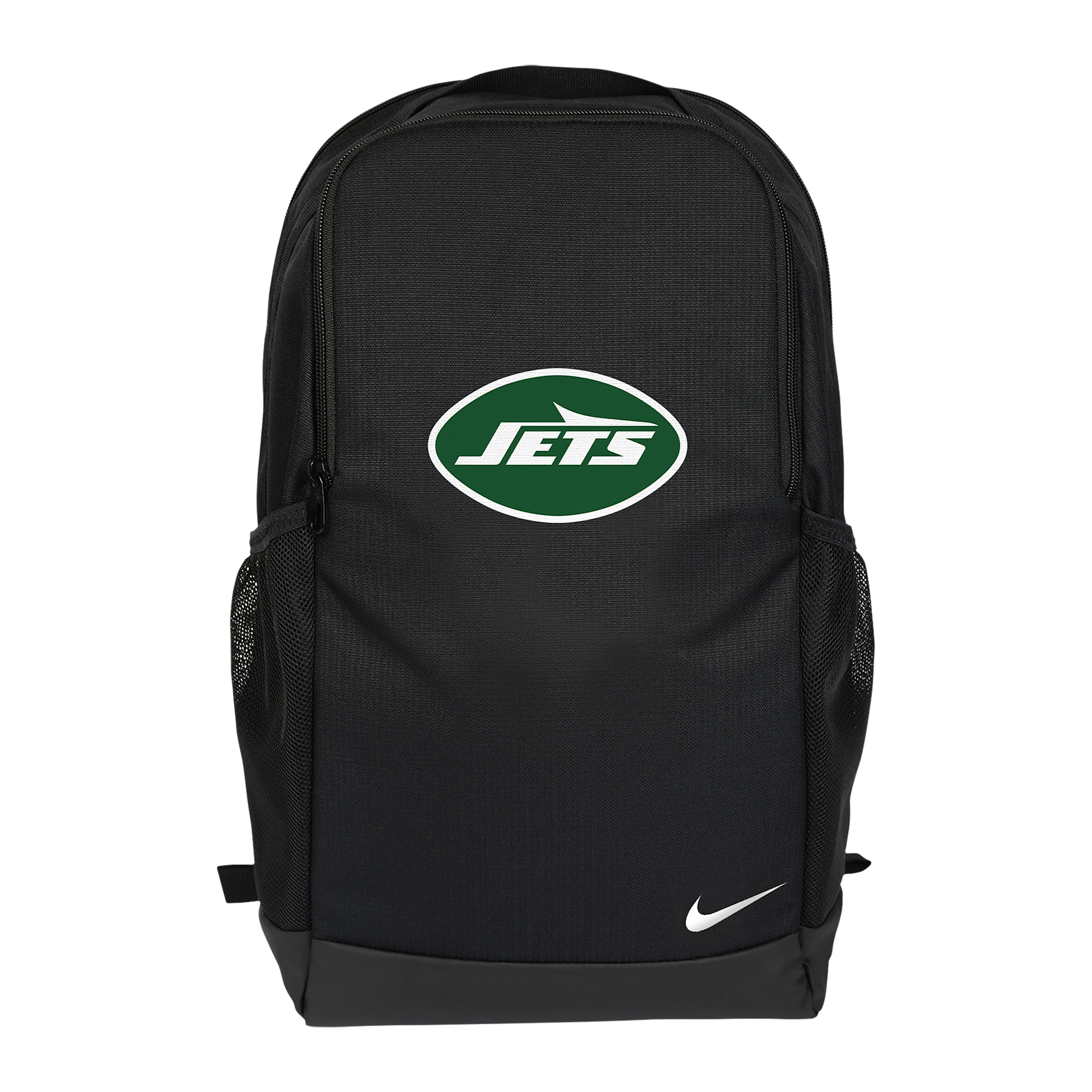 New York Jets Primary Logo Nike Unisex NFL Backpack in Black | Z1UMNAXANYJ-NAW
