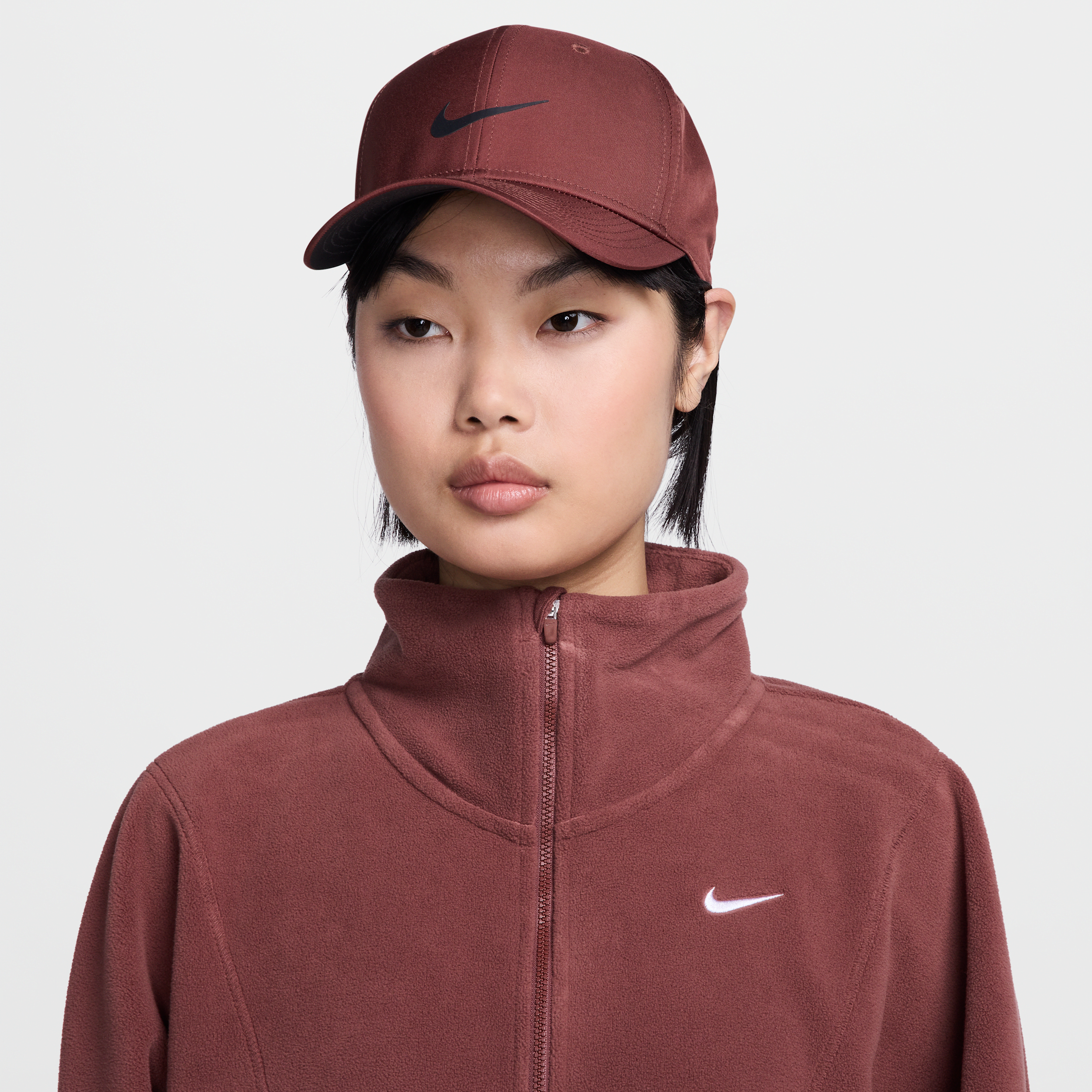 Nike Unisex Dri-fit Rise Structured Snapback Cap In Brown