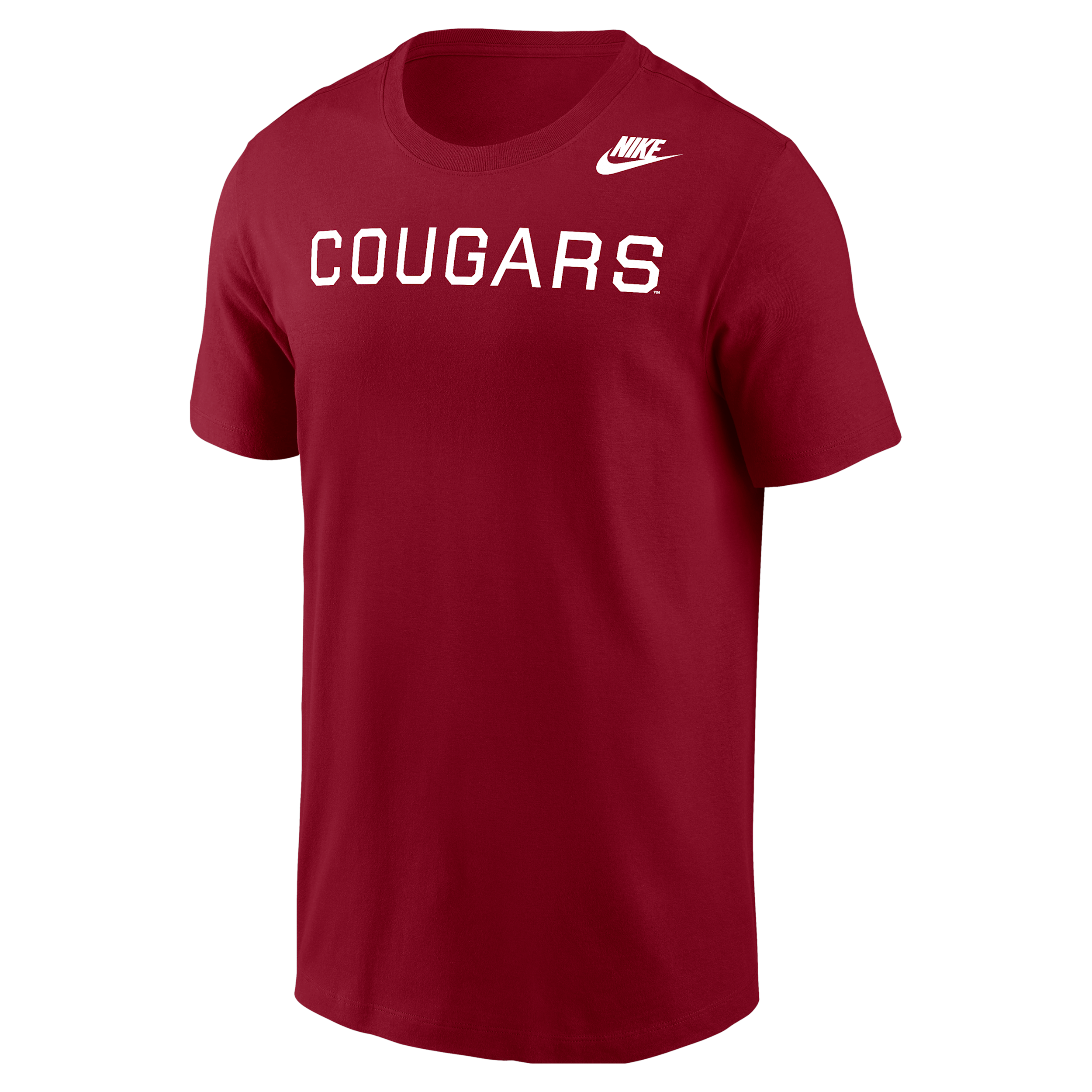 Washington State Cougars Nike Men's Football T-Shirt in Red | M11332P393WSTU-CRM