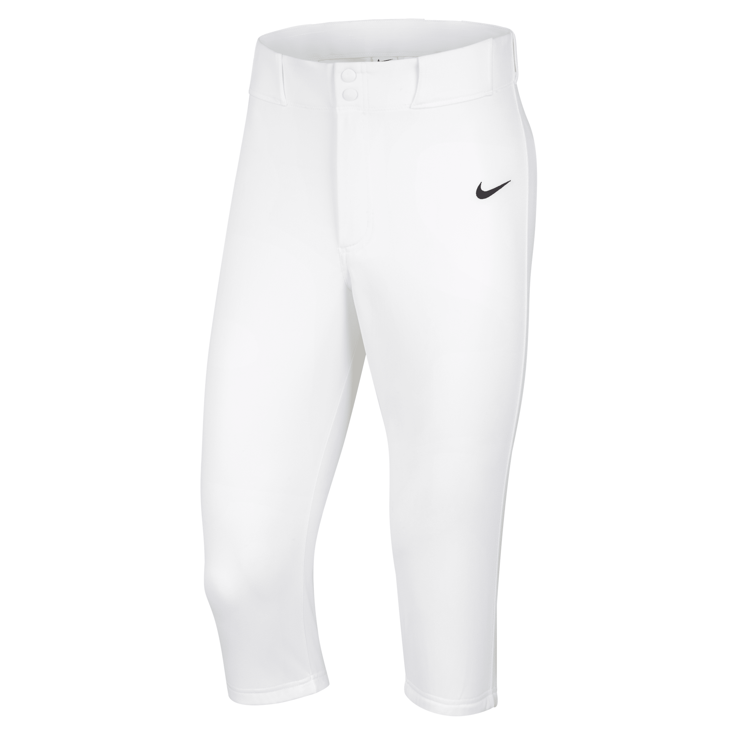 Nike Men's Vapor Select 2 High Baseball Pants, Medium, White/Black
