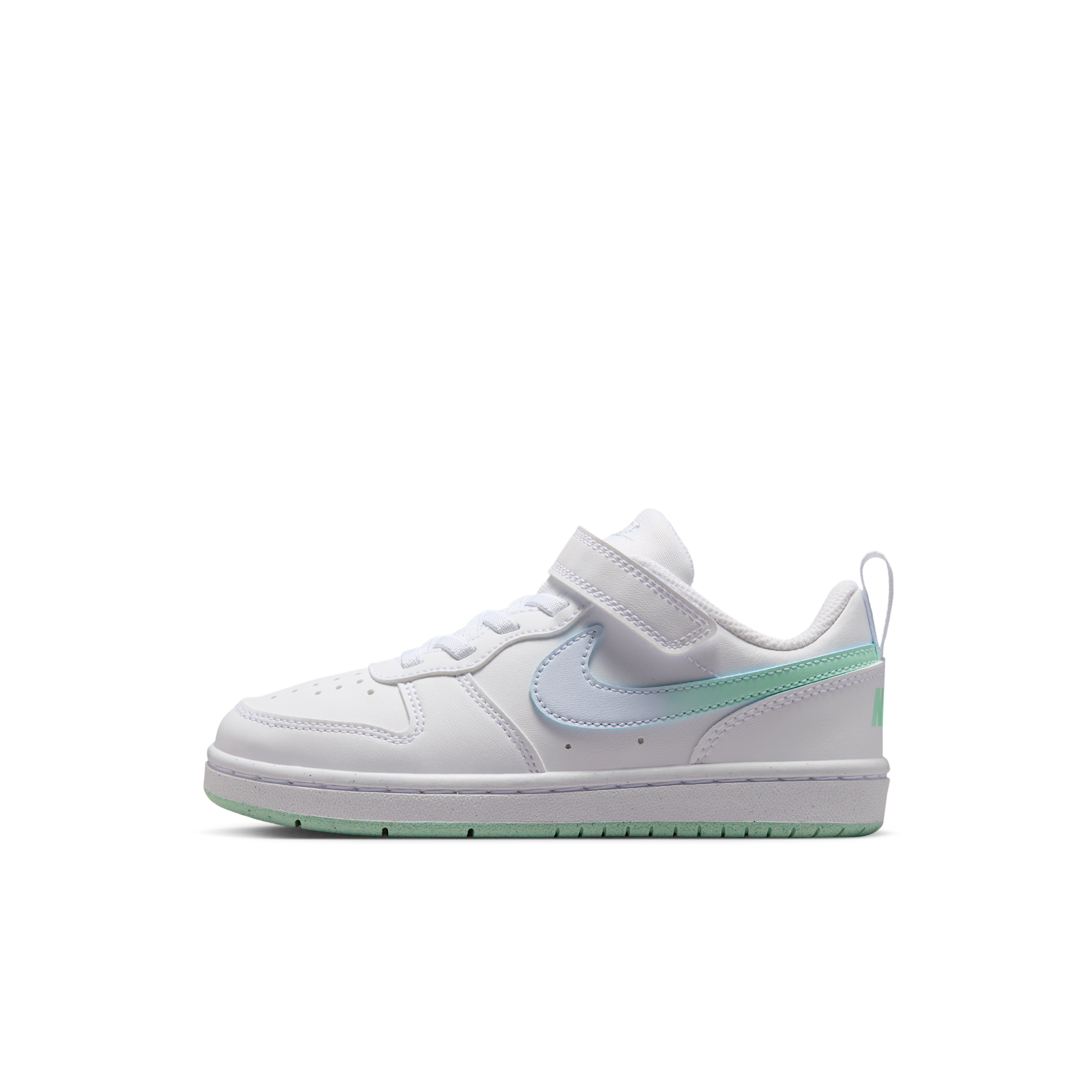 Nike Court Borough Low Little Kids' Shoes in White | IQ6527-100