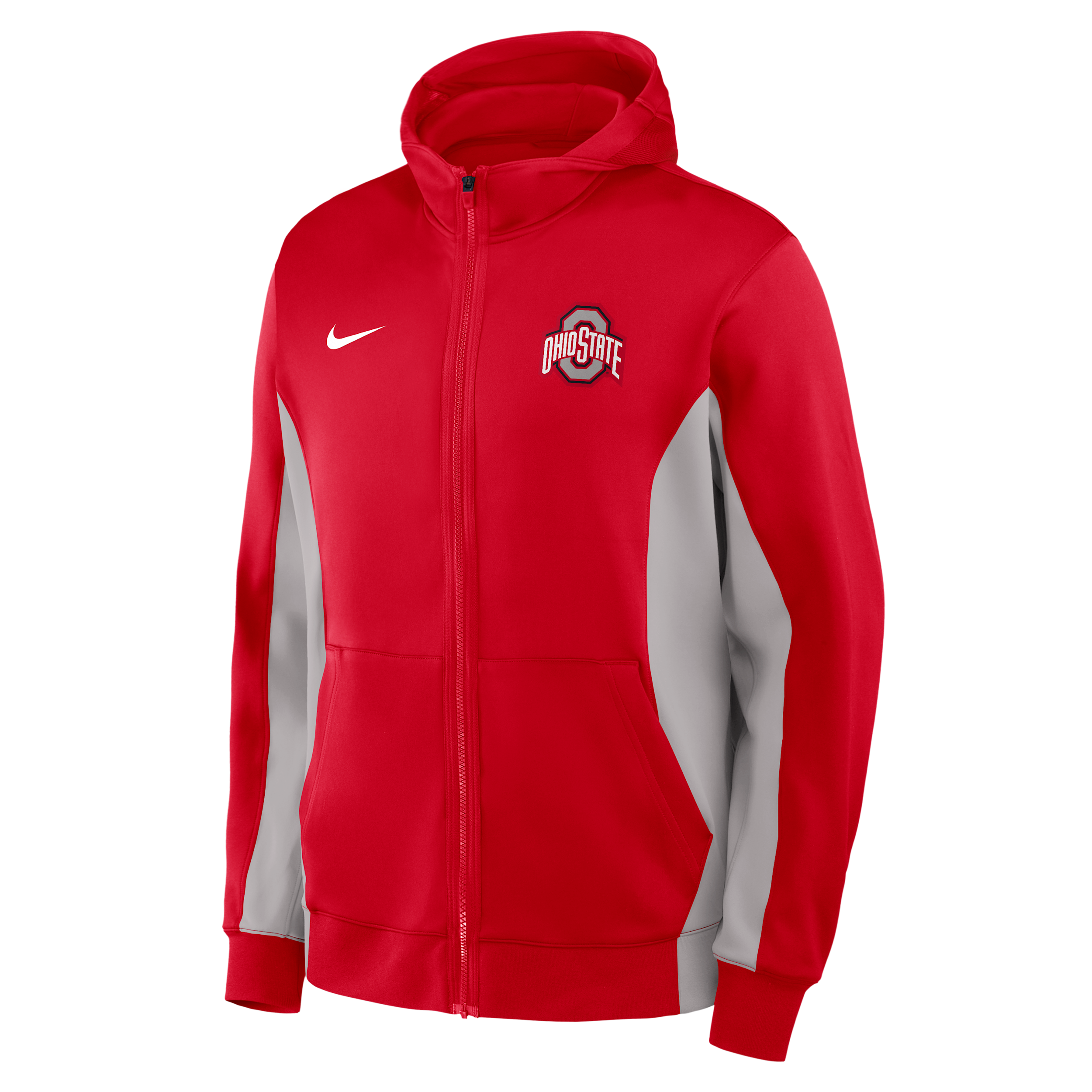 Nike Ohio State Game  Men's Dri-fit College Full-zip Hooded Jacket In Black
