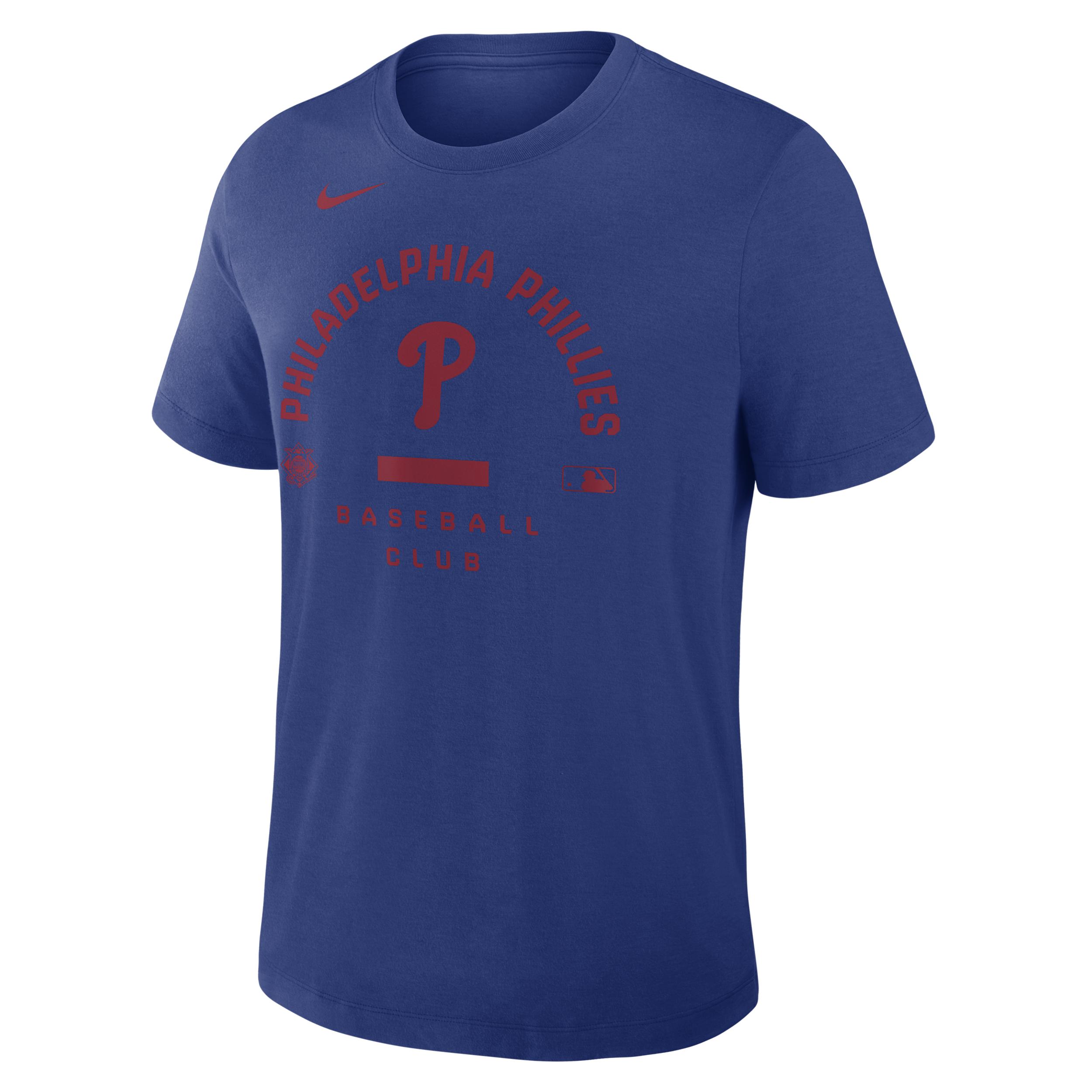 Philadelphia Phillies Authentic Collection Early Work Nike Men's Dri-FIT MLB T-Shirt in Blue | 034J4EWPP-HXK